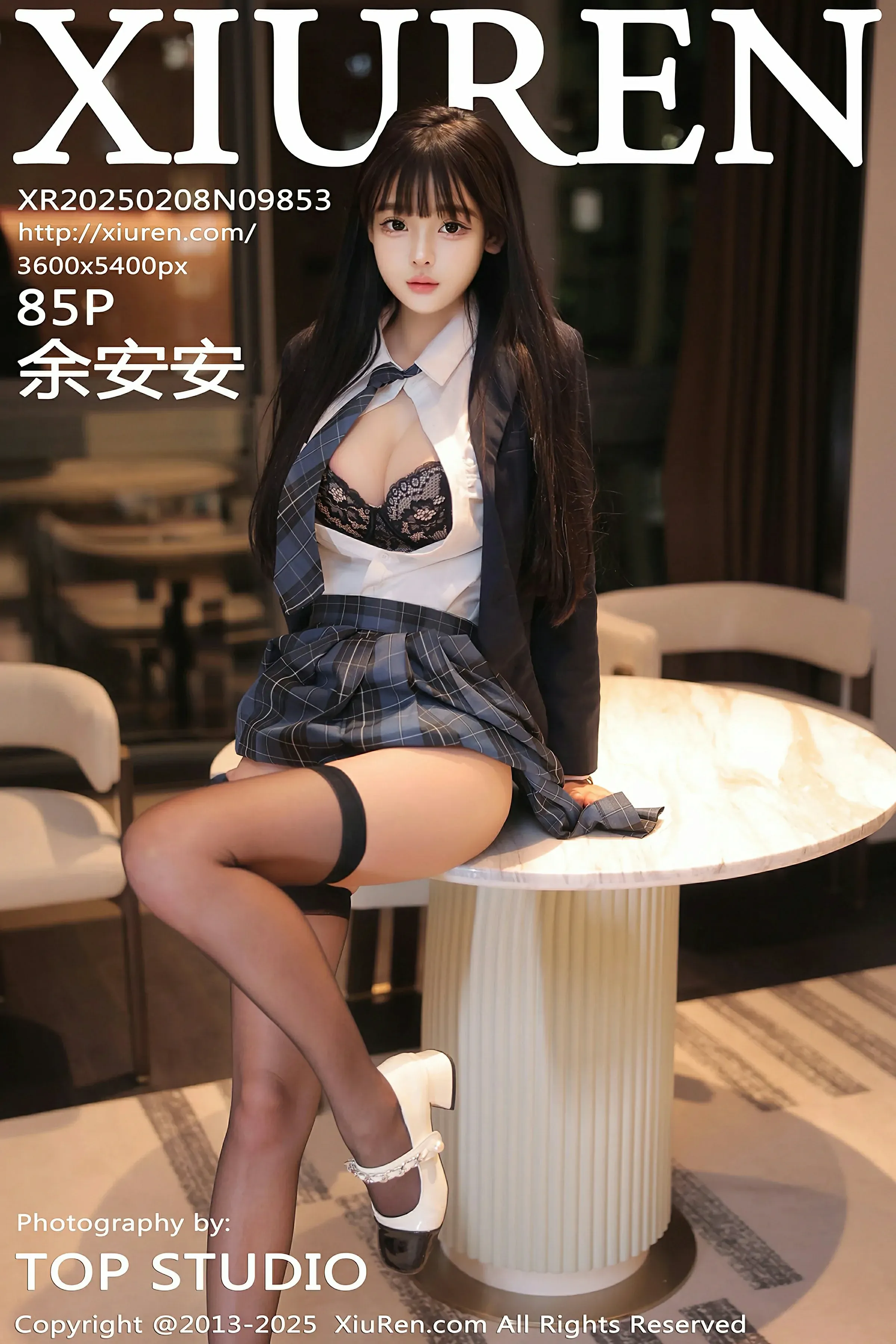 XiuRen 秀人 No.9853 余安安 [85P] - 妍画集-妍画集