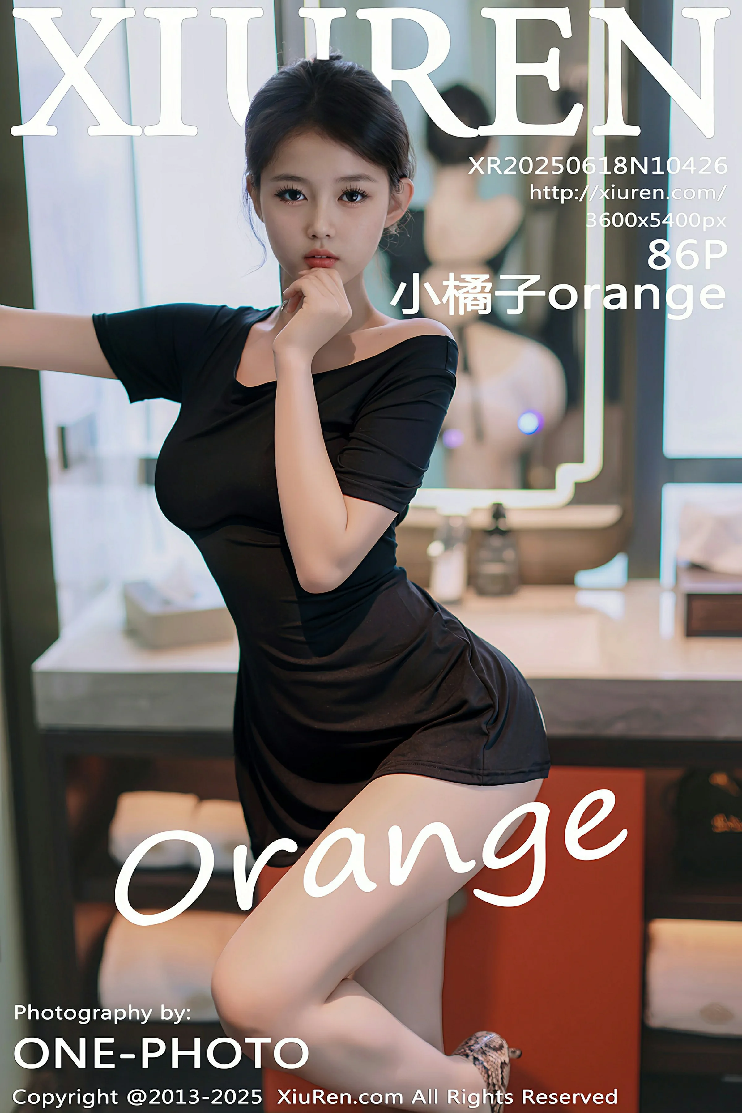 秀人网 No.10426 小橘子orange [86P] - 妍画集-妍画集