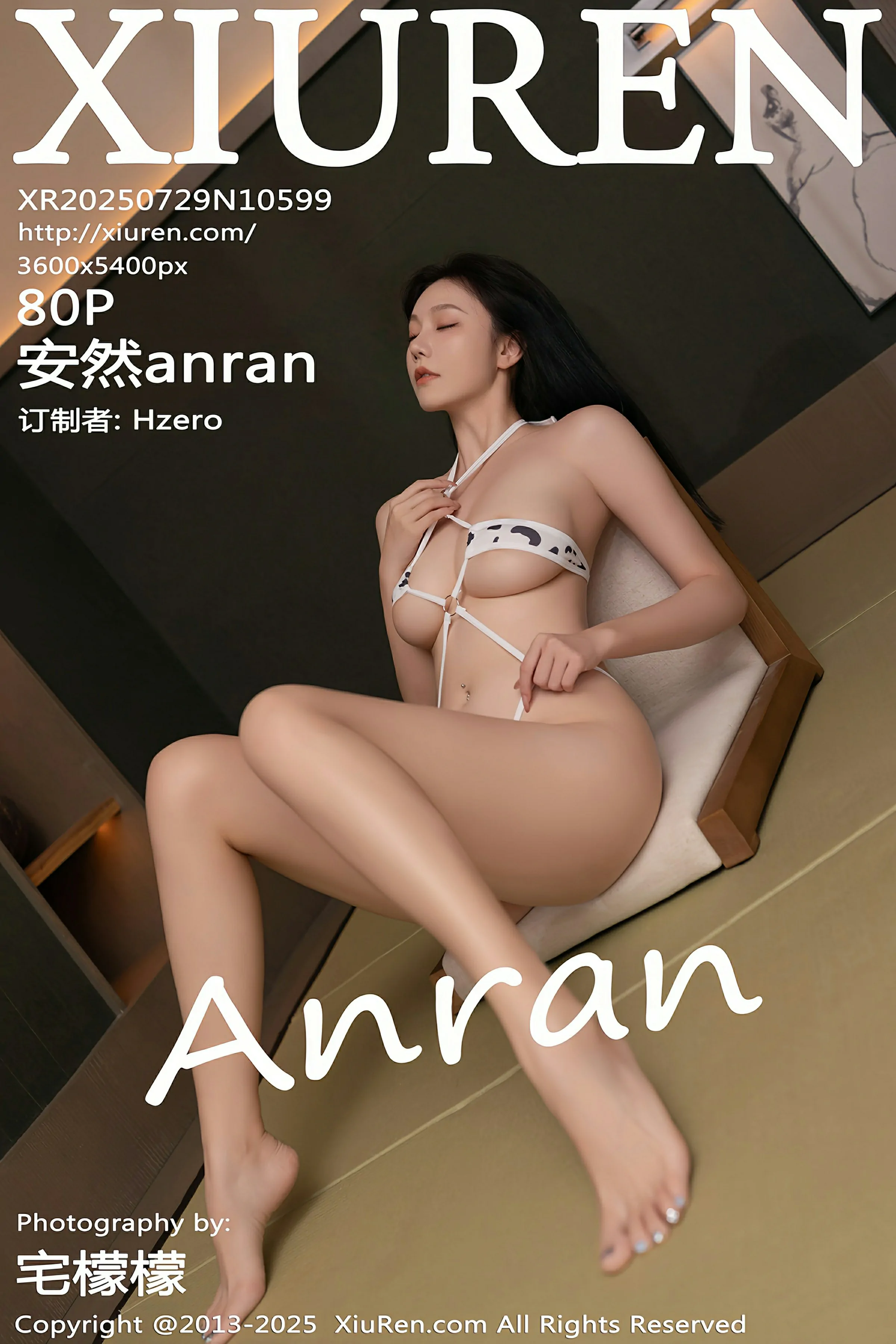 秀人网 No.10599 安然anran [80P] - 妍画集-妍画集