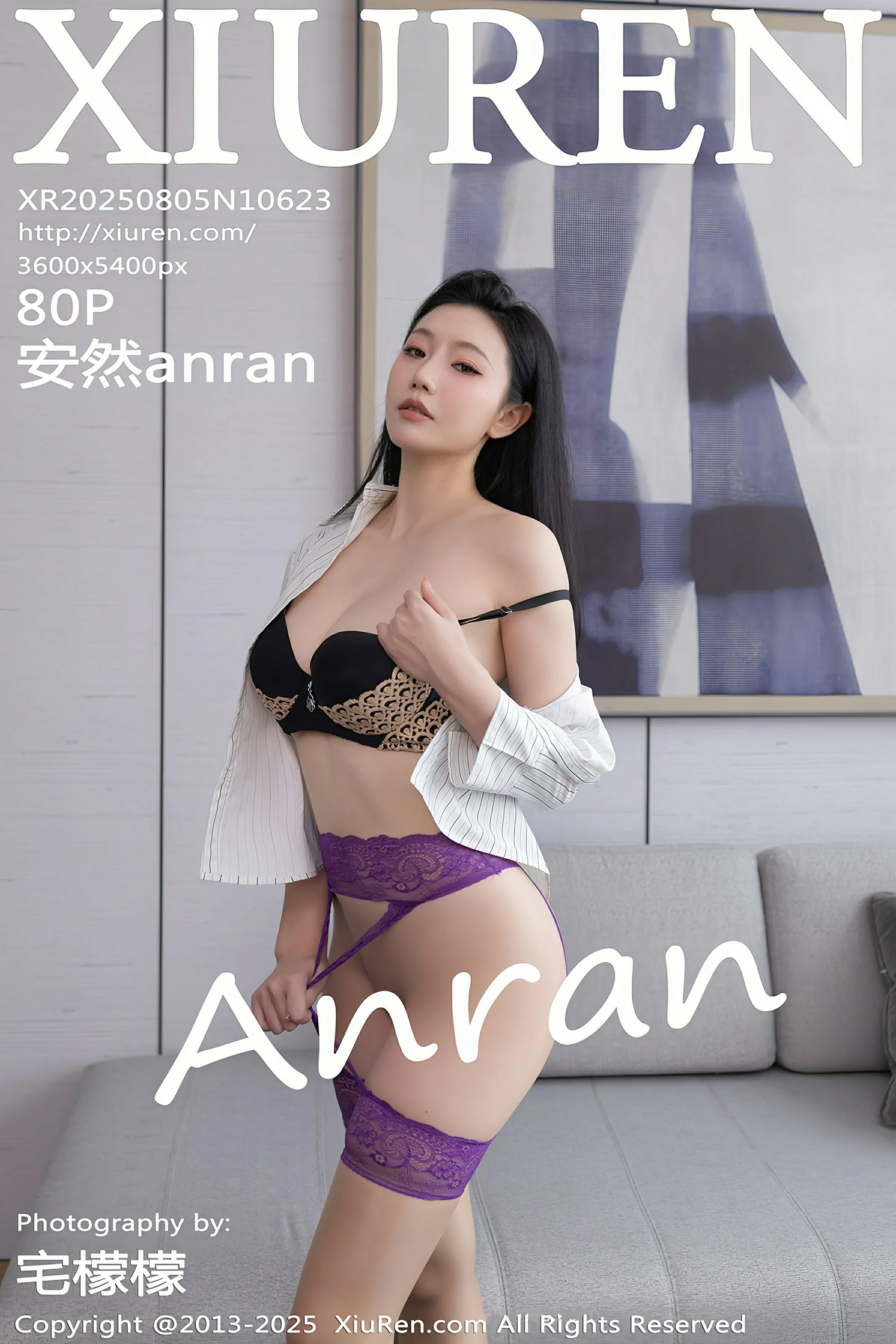 秀人网 No.10623 安然anran [80P] - 妍画集-妍画集