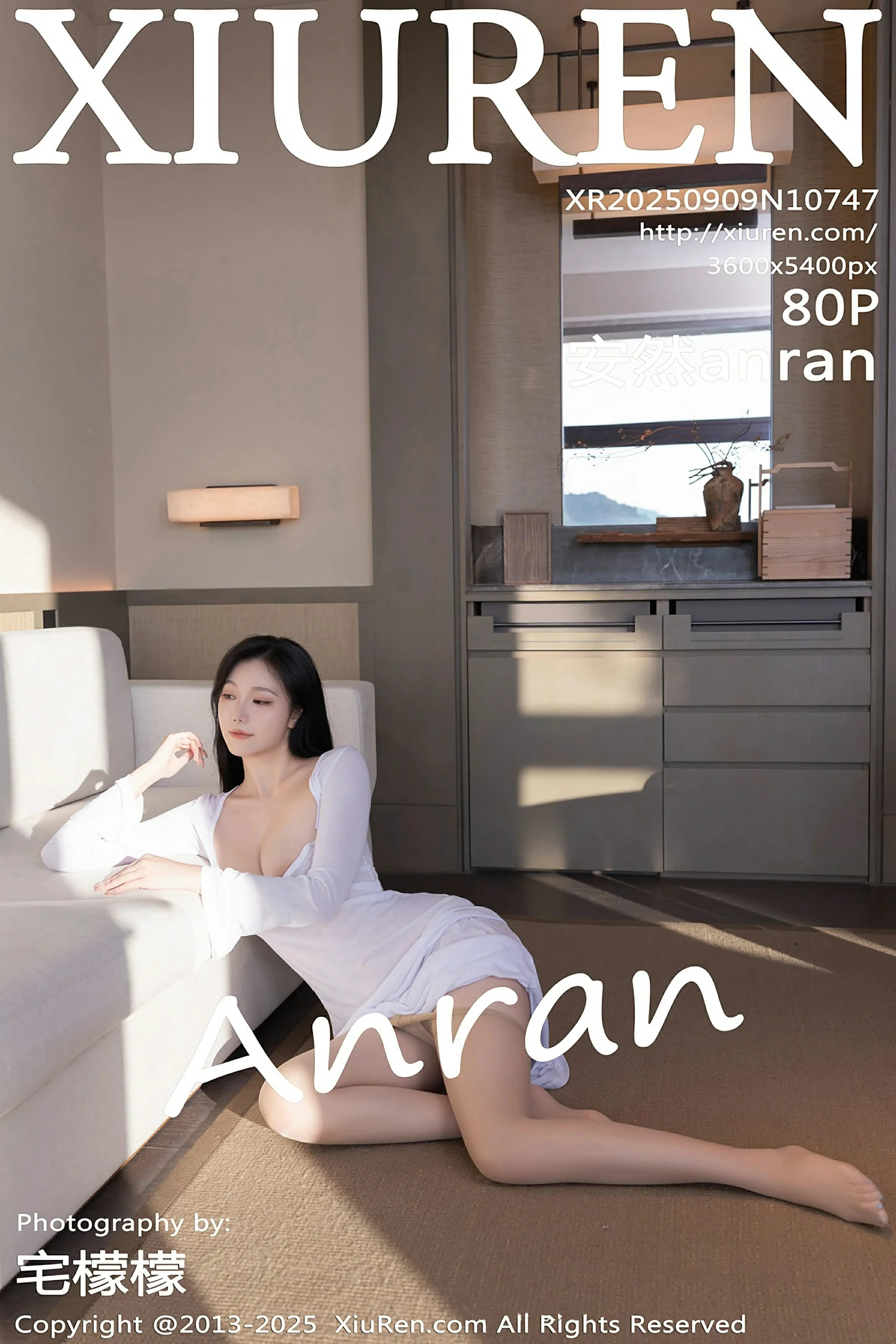 秀人网 No.10747 安然anran [80P] - 妍画集-妍画集