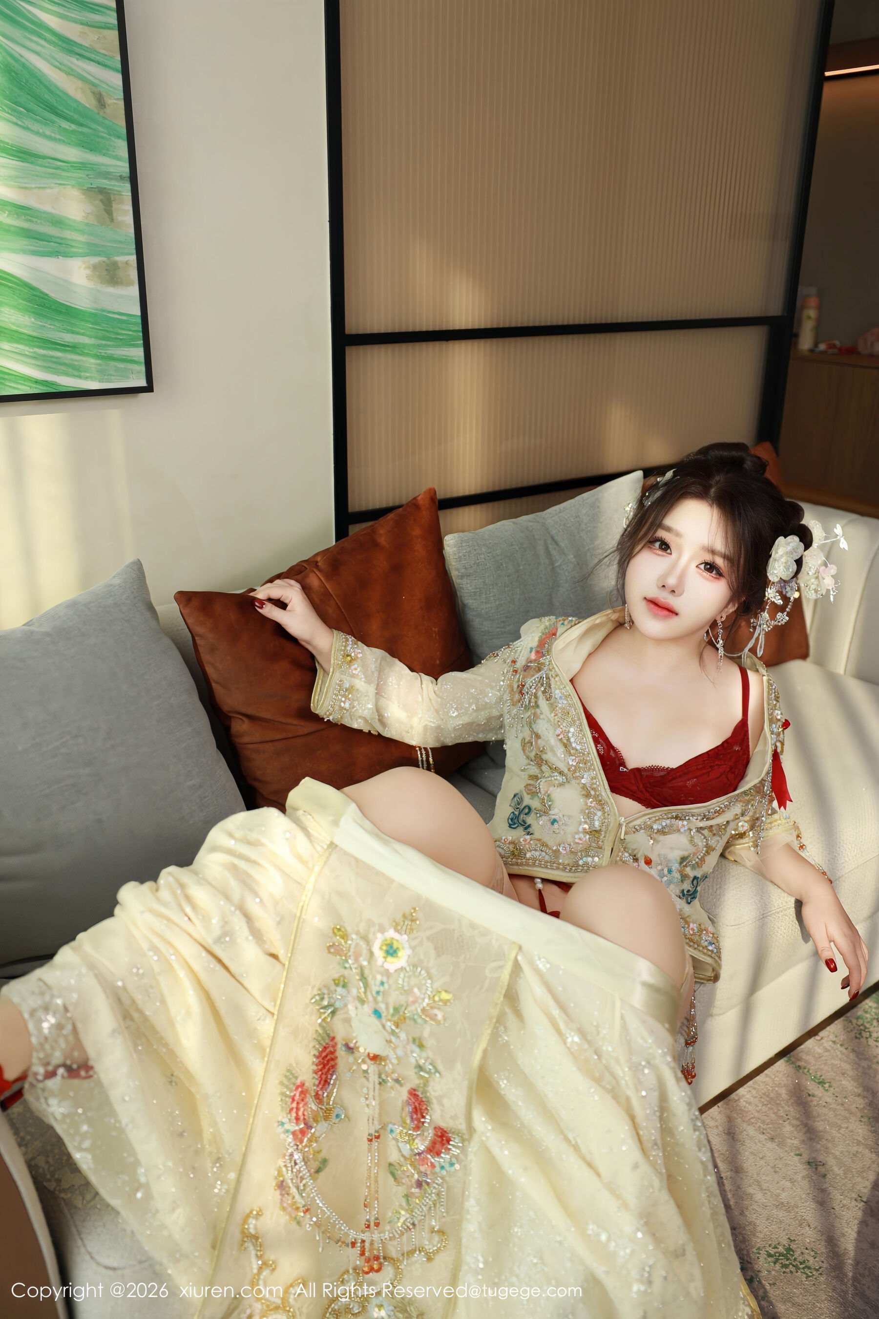 秀人网 小薯条nienie Vol.11220 [56P] 插图2