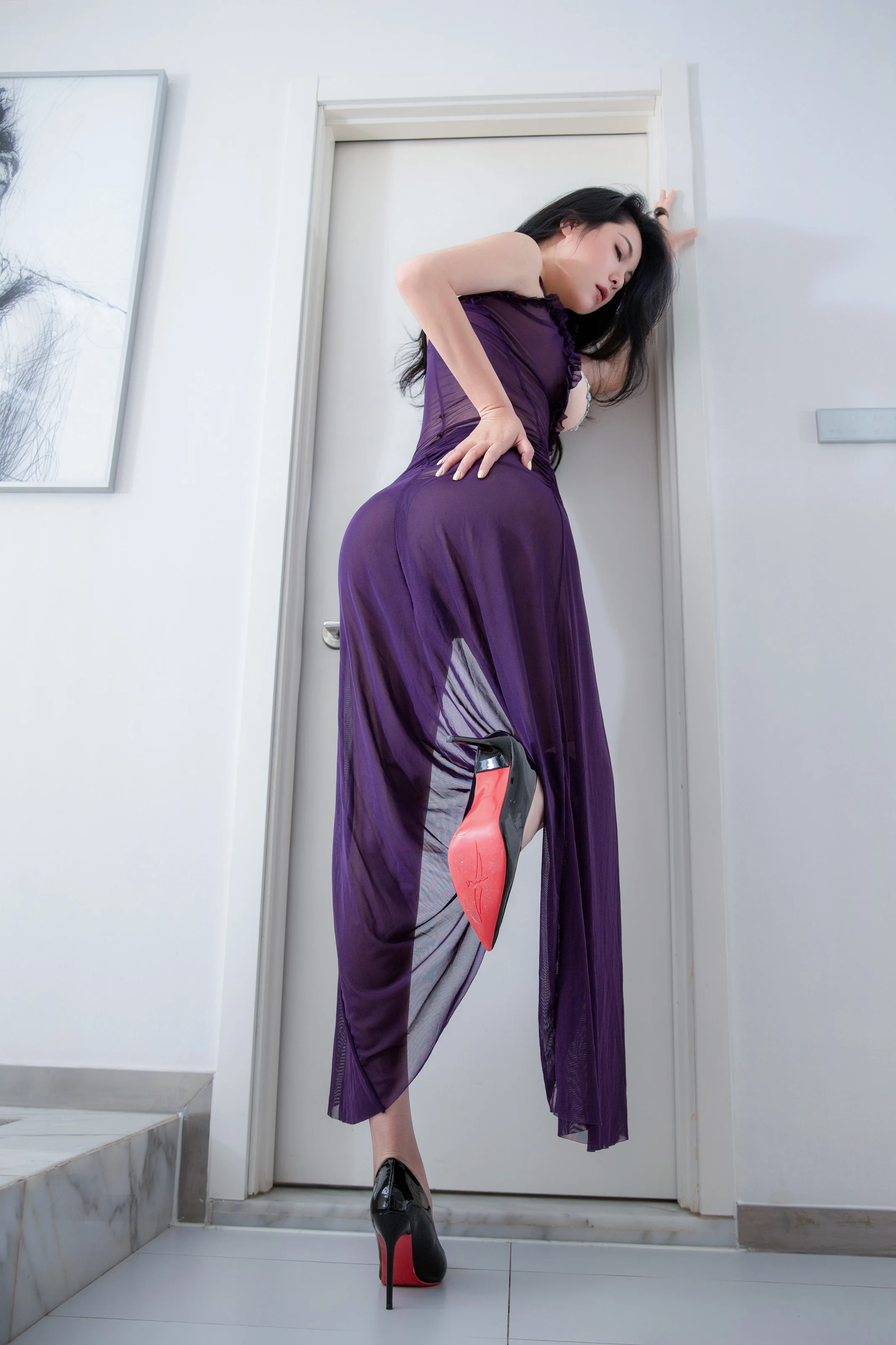 刘瑾希cici – 紫色长裙 [87P] 插图5