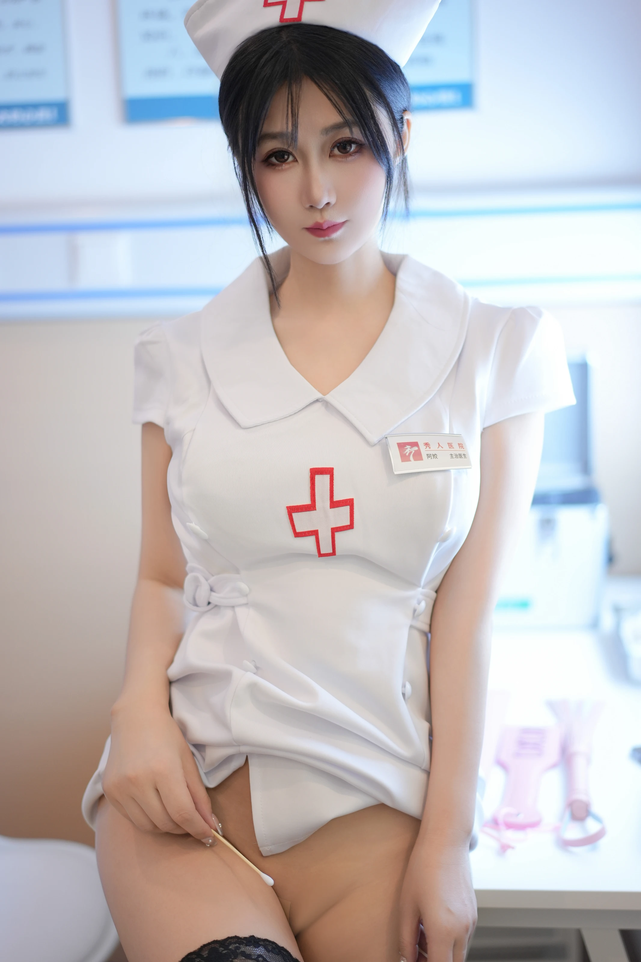 XiuRen 内购版 No.8512 laura阿姣 VIP医护病房 [92P] 插图3