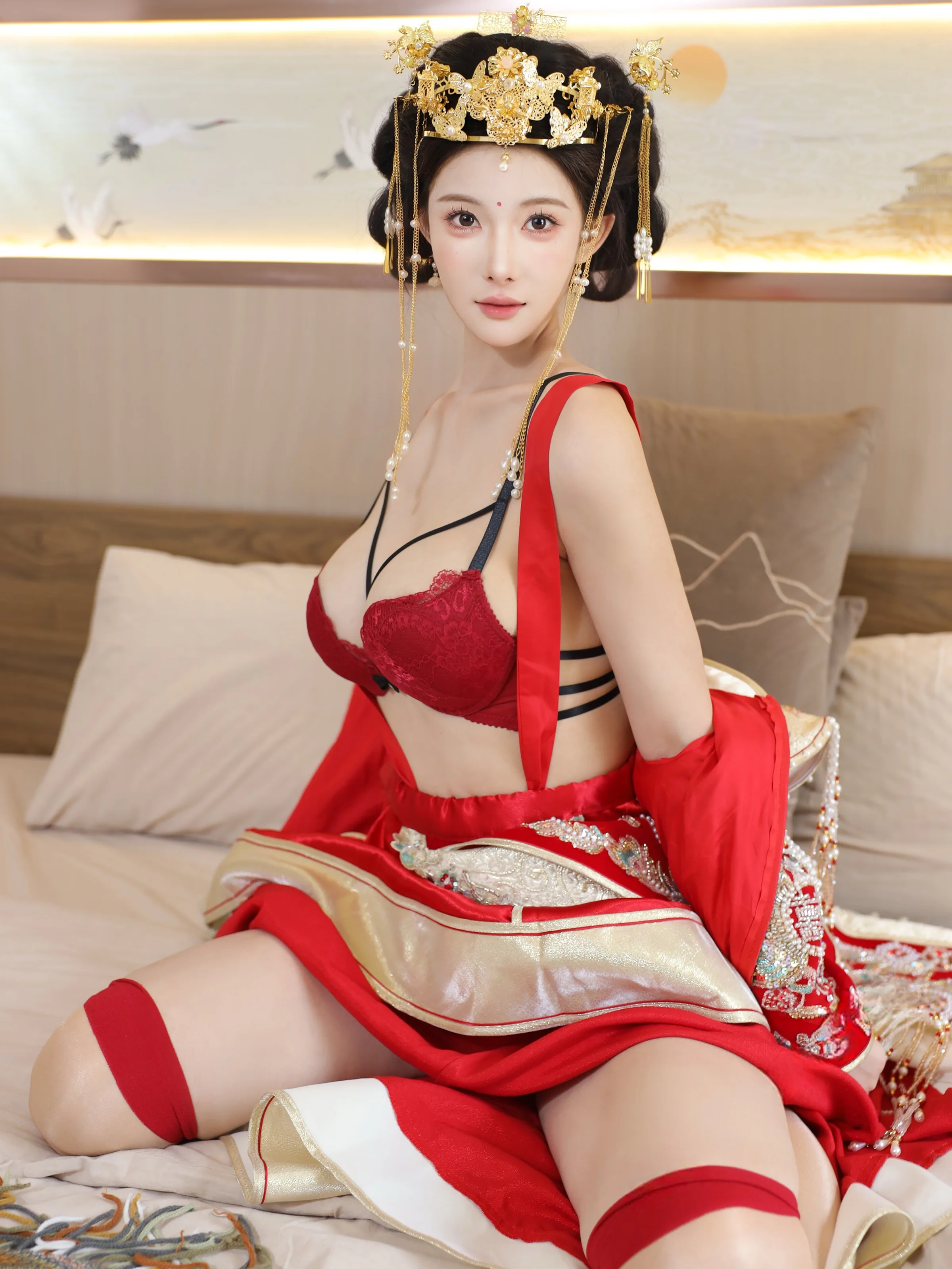 XiuRen 内购版 No.10742 梨霜儿 新娘子 [91P] 插图5