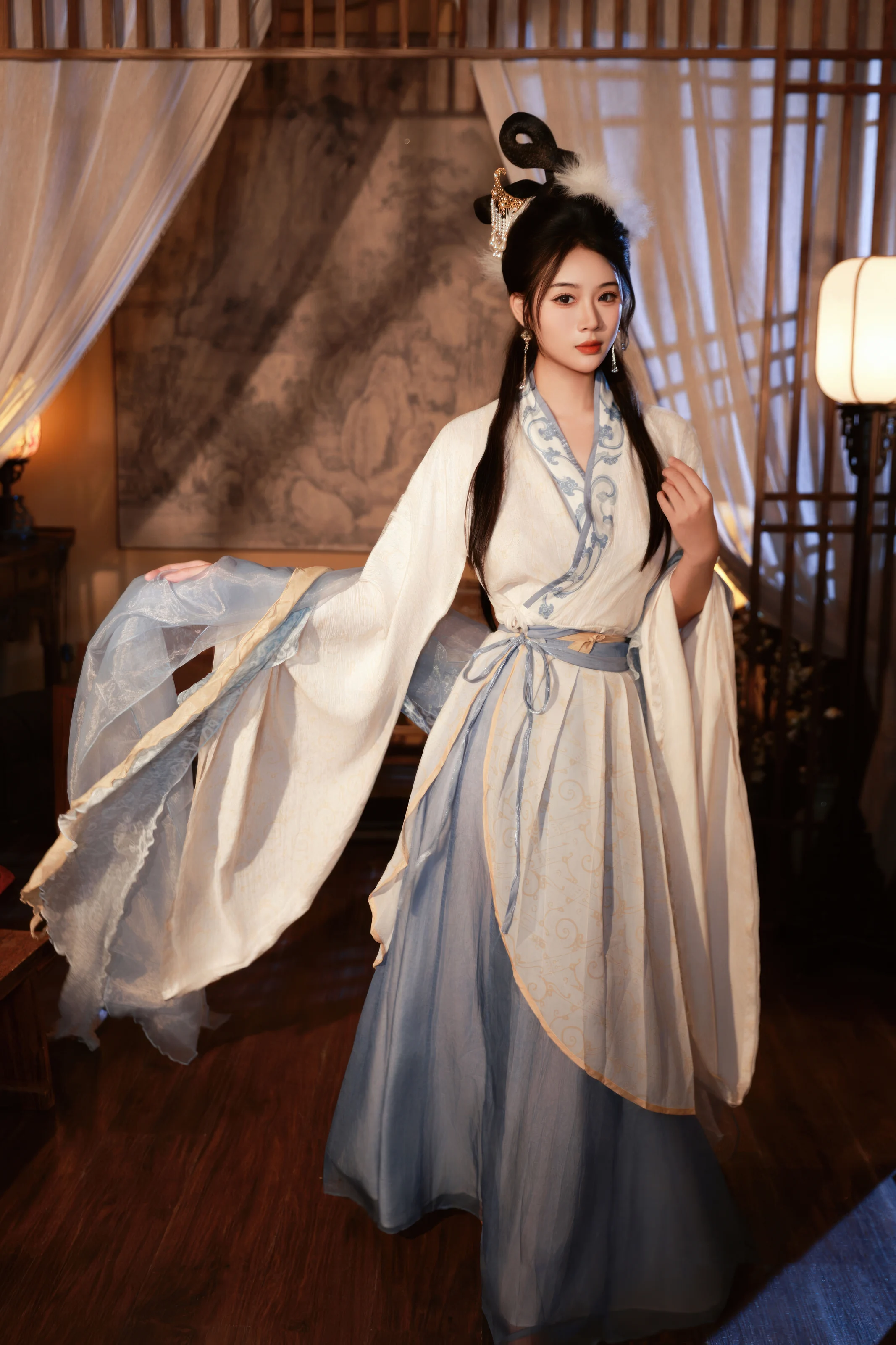 XiuRen 内购版 No. 10835 南乔 古风汉服·嫦娥 [114P] 插图3