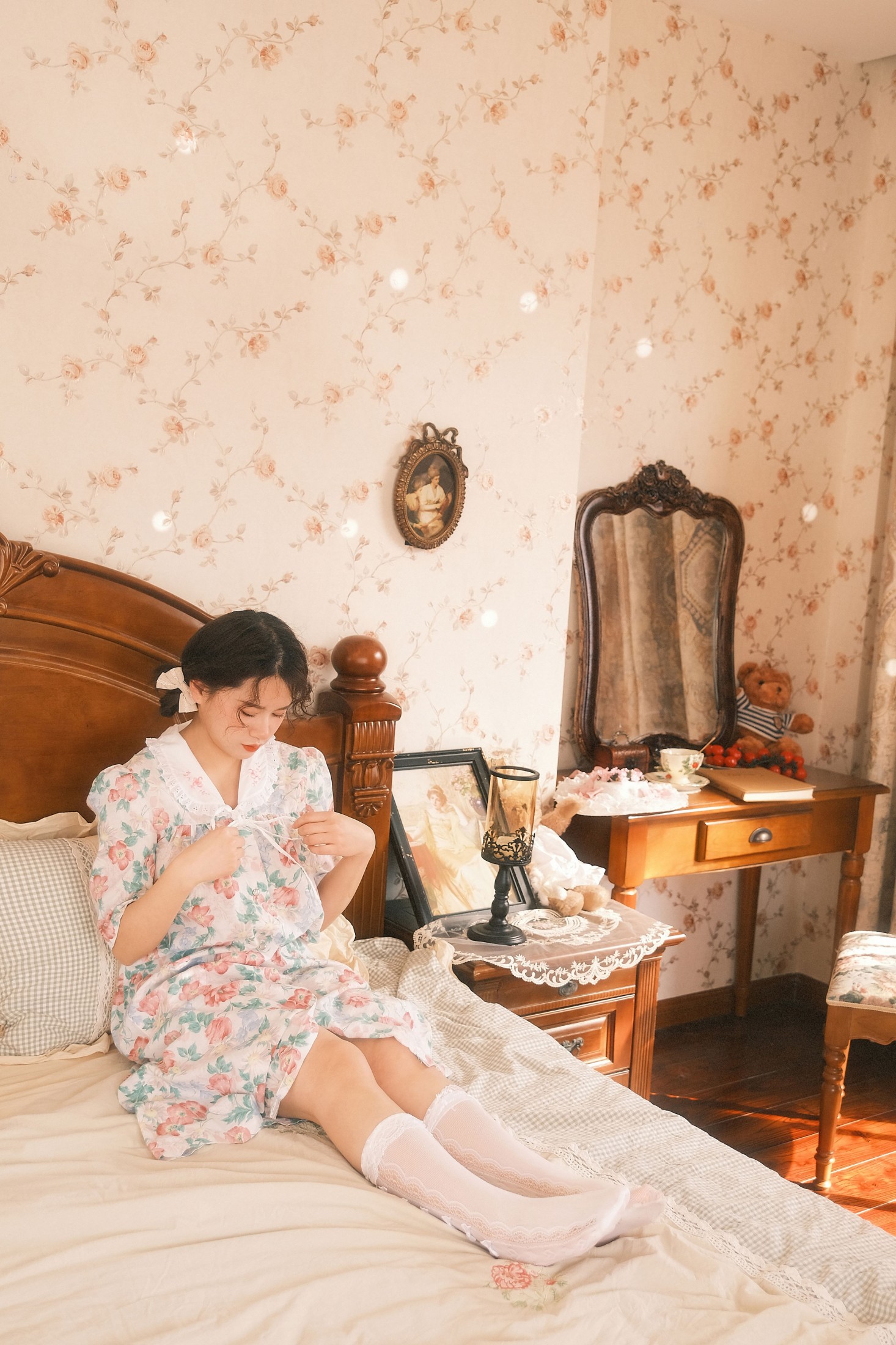ID9744邂逅复古少女的绮梦 - 妍画集-妍画集