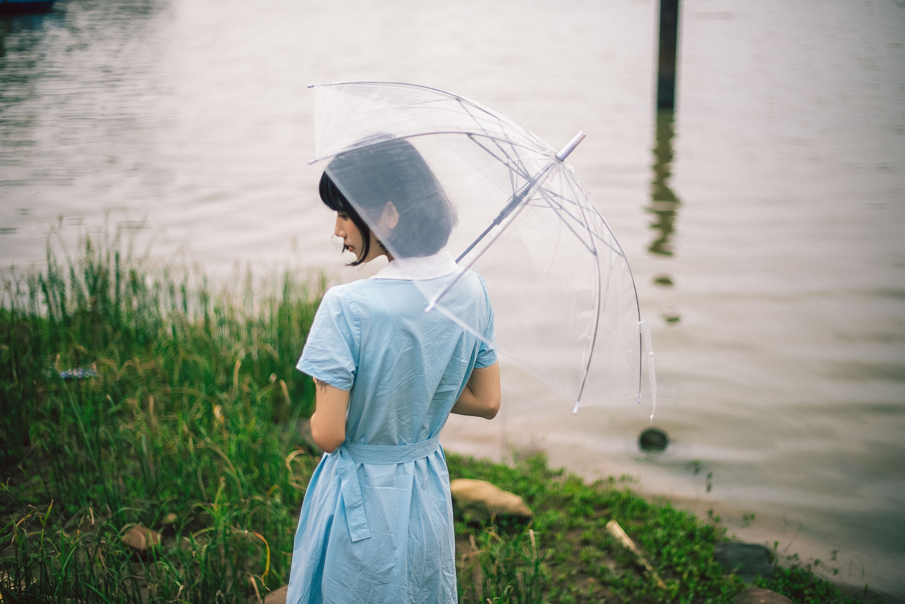 ID9726寂寞的渡口 - 妍画集-妍画集