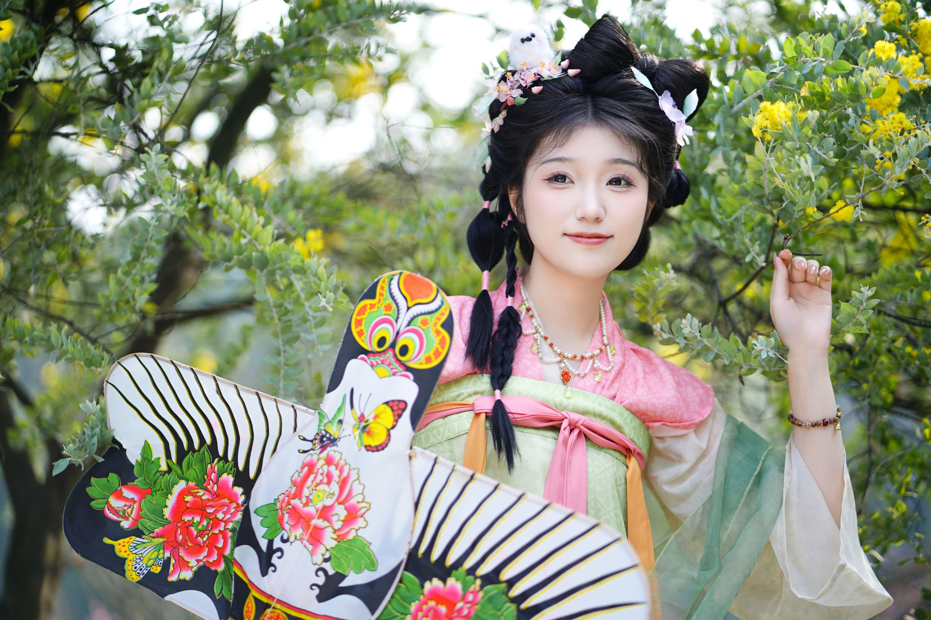 ID9996合欢花开 - 妍画集-妍画集