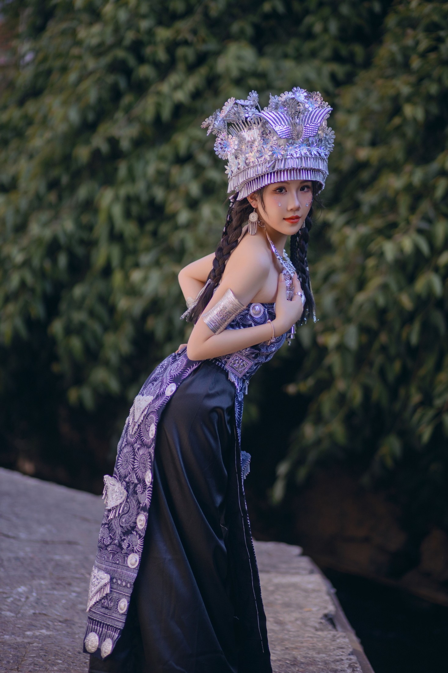 ID9966苗疆阿妹 - 妍画集-妍画集