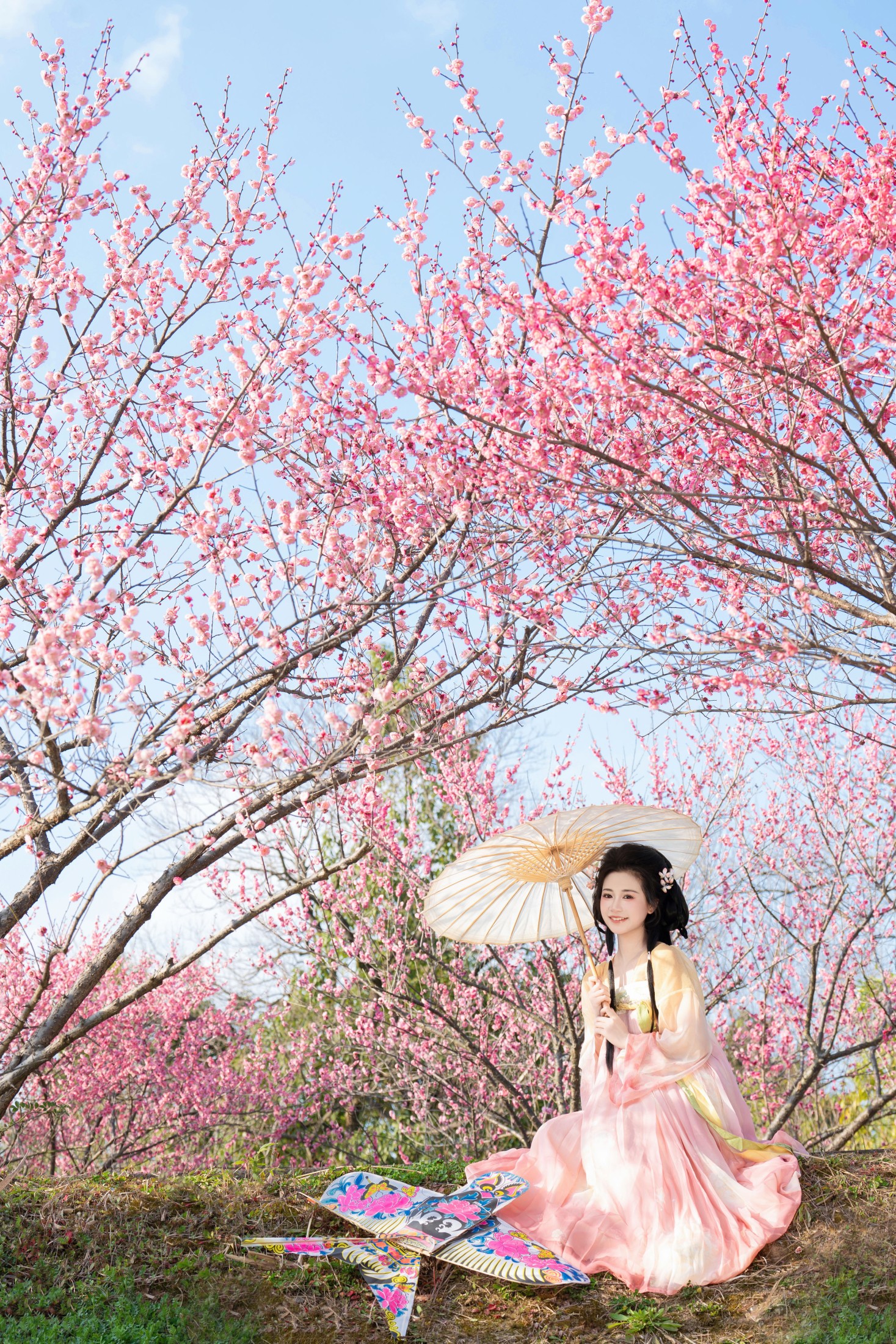 ID9932出门放纸鸢 - 妍画集-妍画集