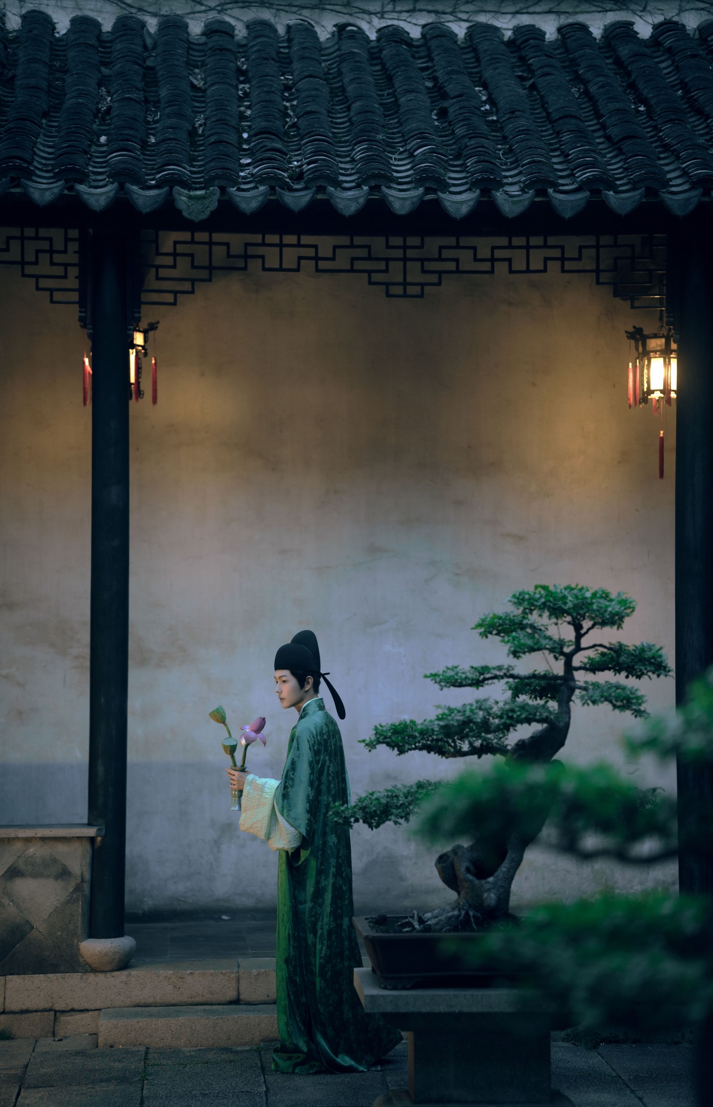 ID10308与谁同坐？明月清风我 - 妍画集-妍画集