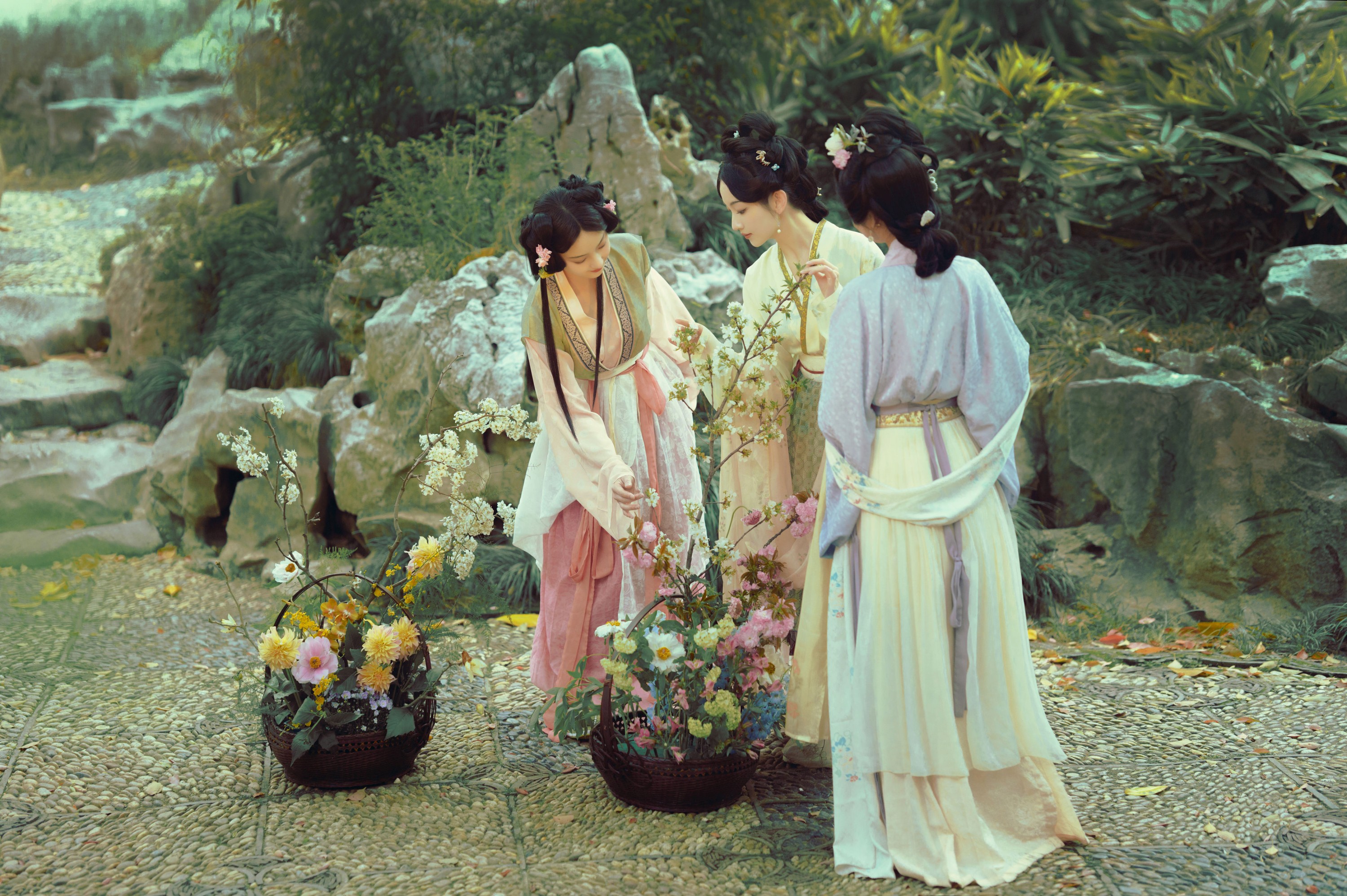 ID10331卖花担上 - 妍画集-妍画集