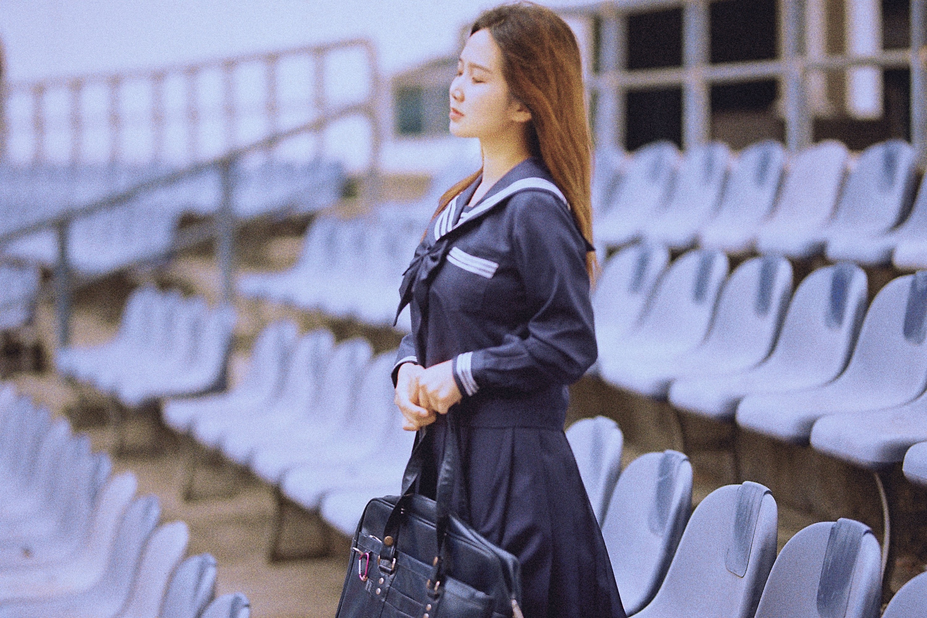 ID9924运动场的Jk少女 - 妍画集-妍画集