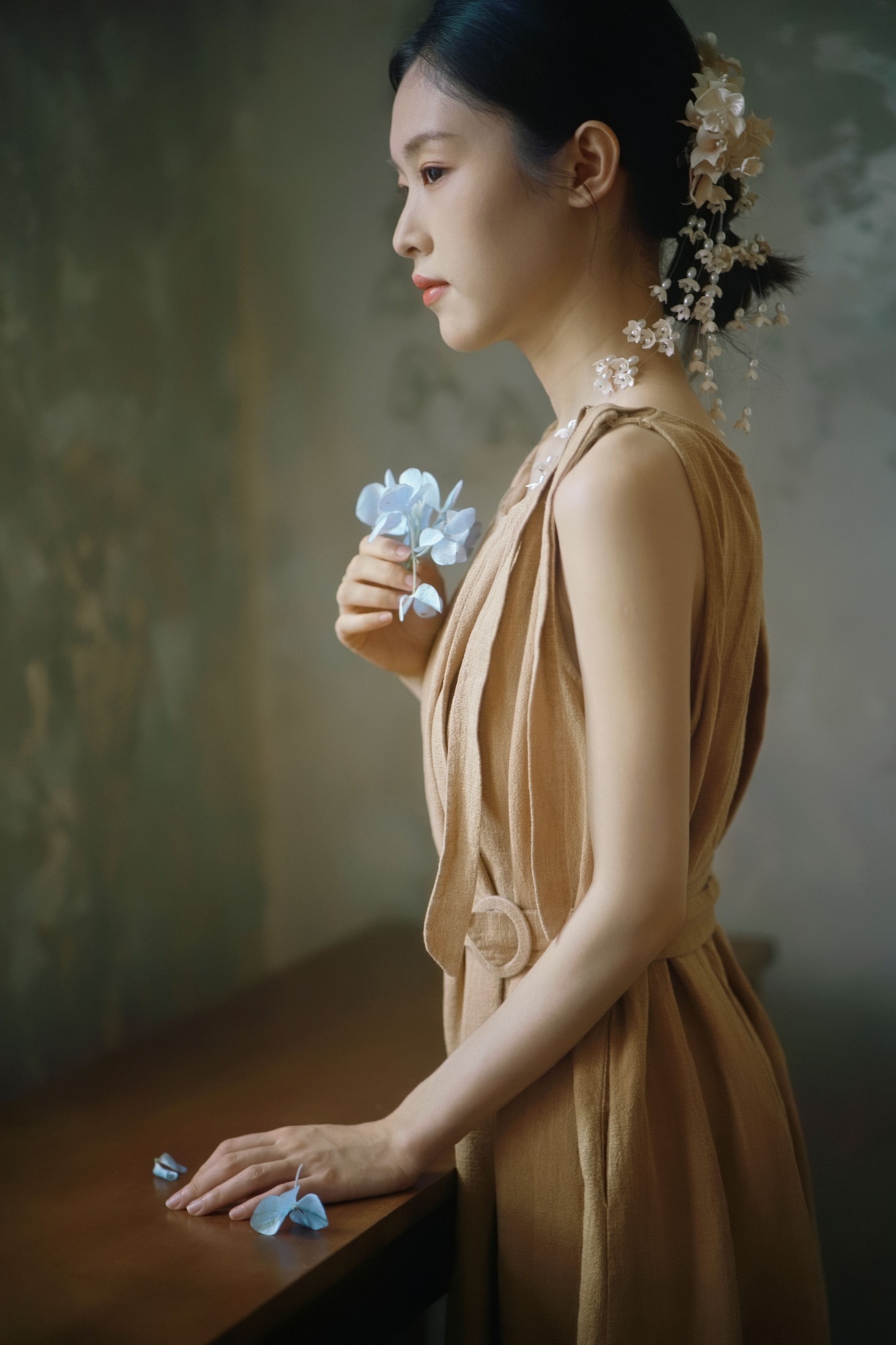 ID10339时光诗画：花影少女时光 - 妍画集-妍画集