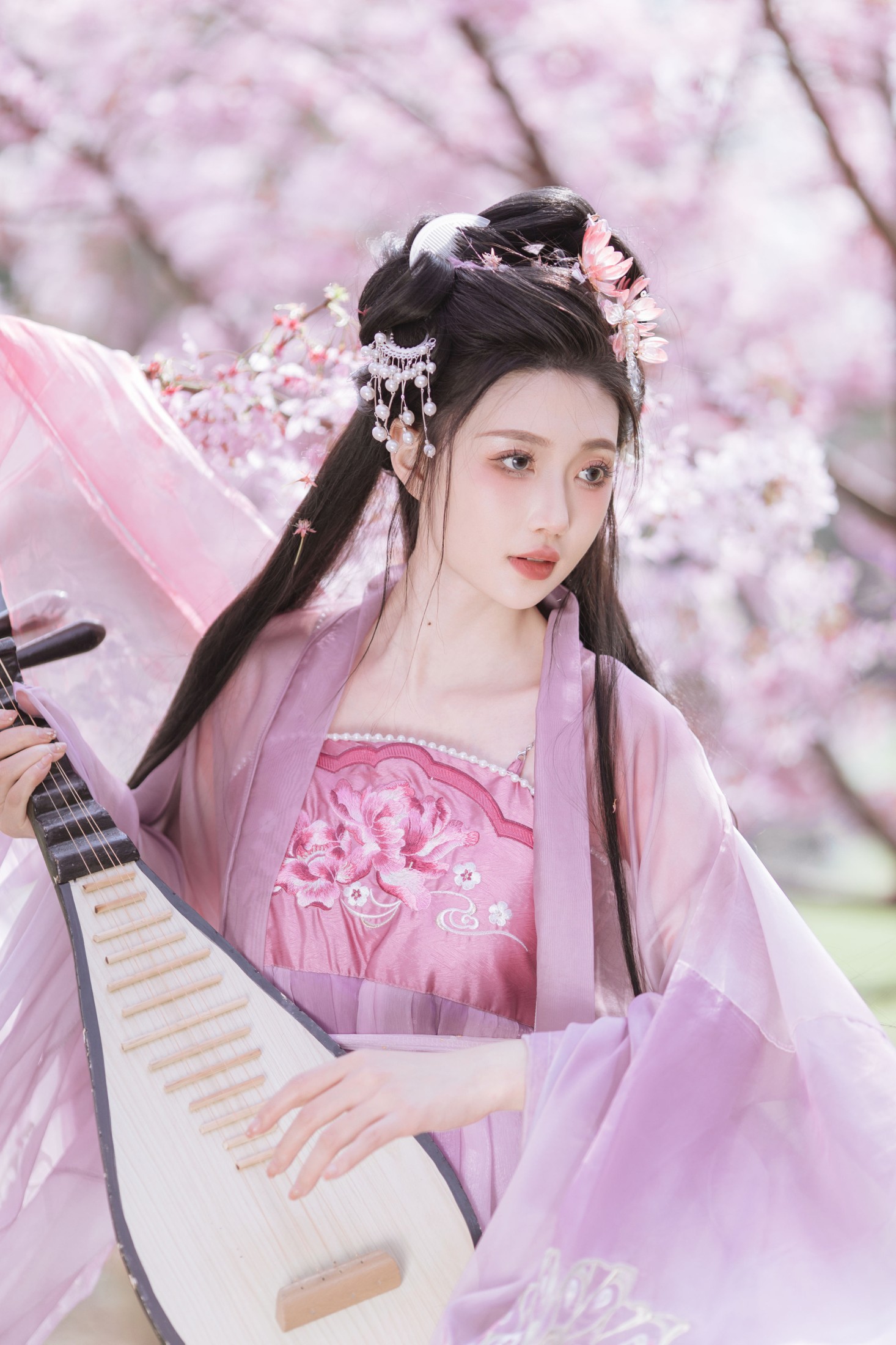ID9798风起樱如雪 - 妍画集-妍画集