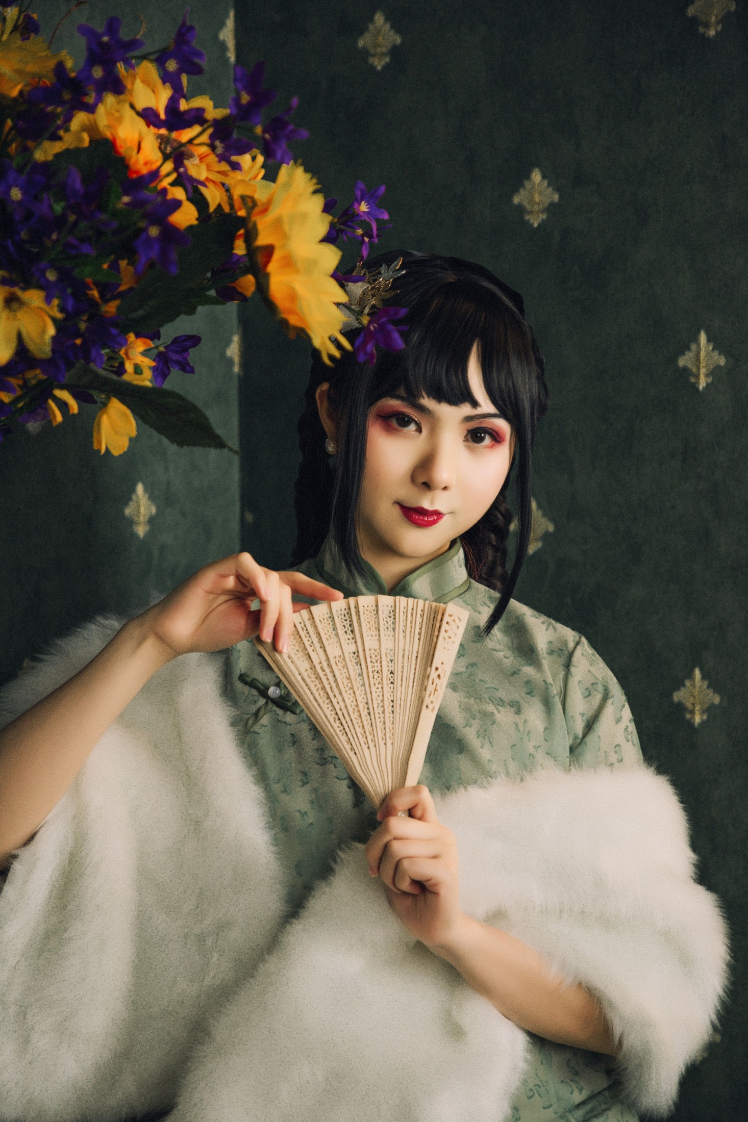 明鸽儿 – 《在世间，唯有美女和旗袍不可辜负。》[20P] 插图5