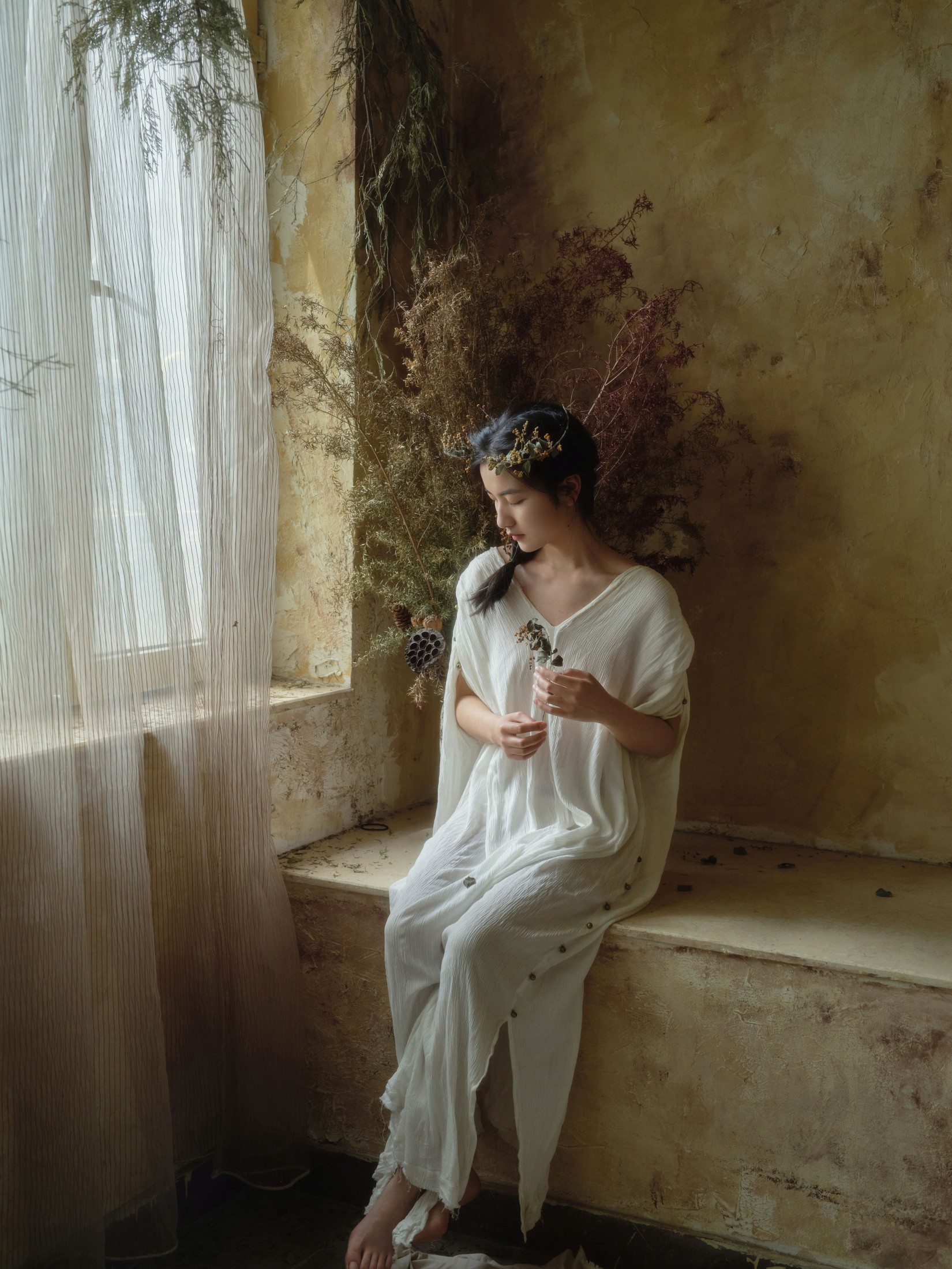 ID10396油画少女 - 妍画集-妍画集
