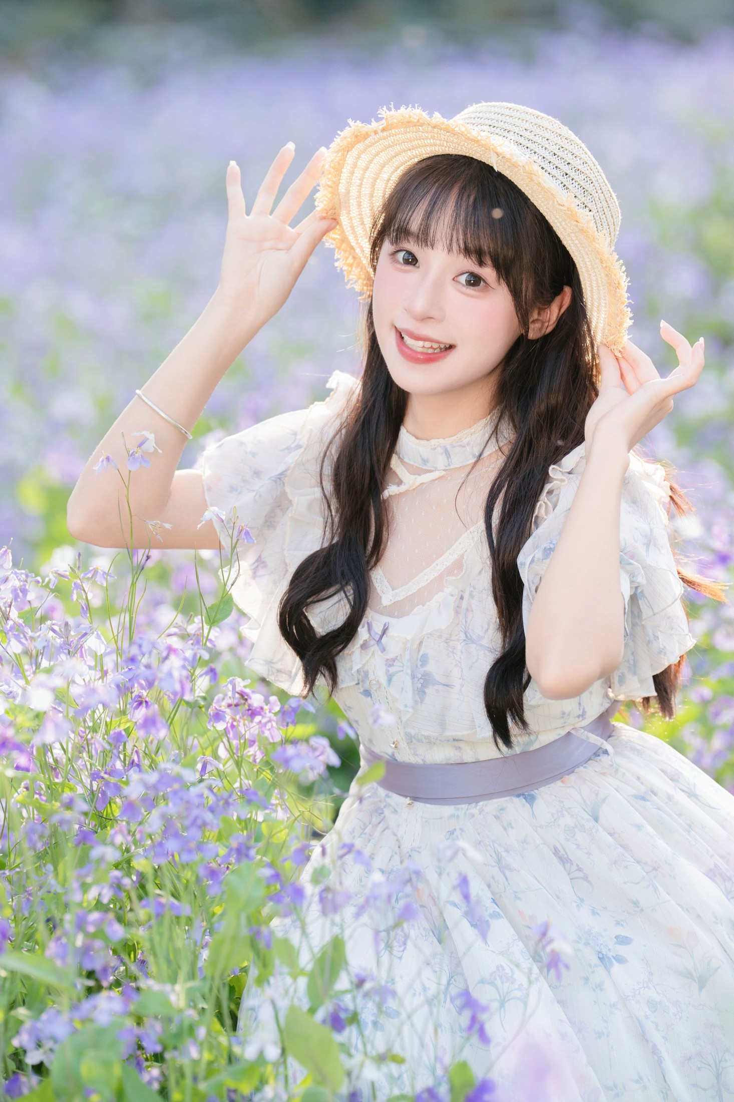 夏芋小年 – 《二月兰花海》[22P] 插图5