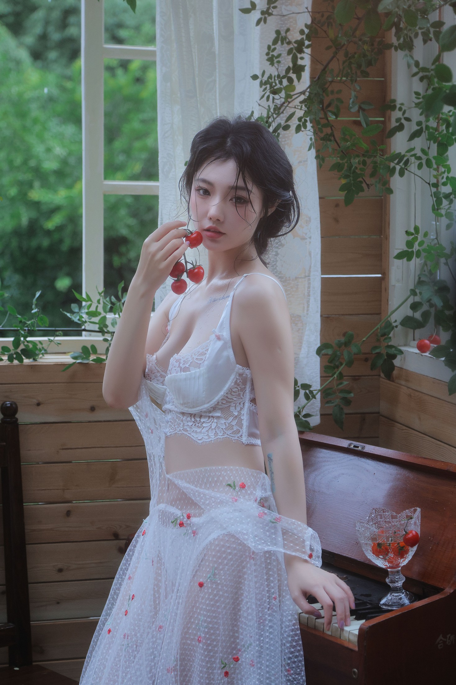 ID10700雨天木屋 - 妍画集-妍画集