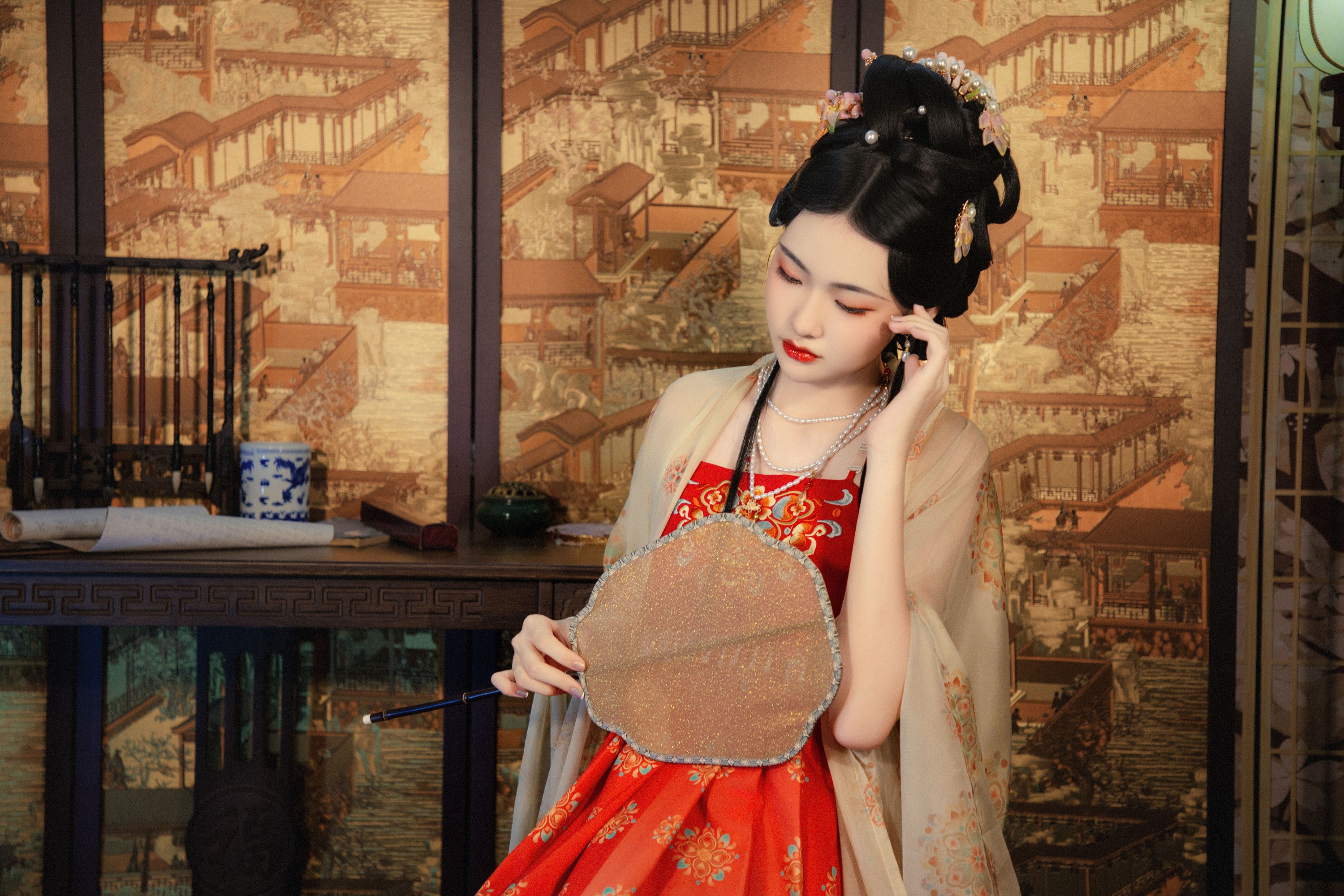 花怜 – 《唐风美女》[16P] 插图3