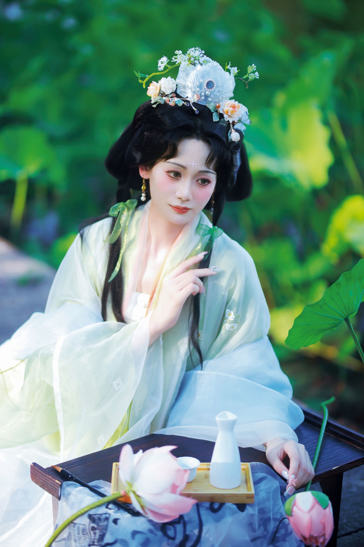 ID10864荷塘月色 - 妍画集-妍画集