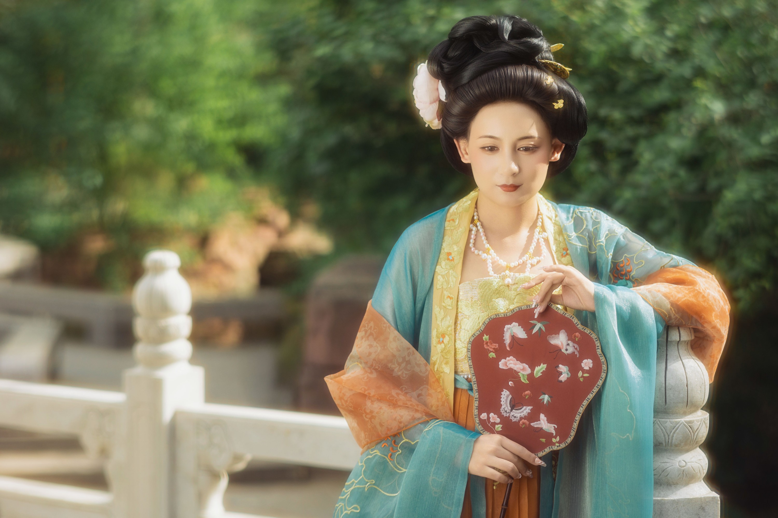 ID10871夏日游园 - 妍画集-妍画集