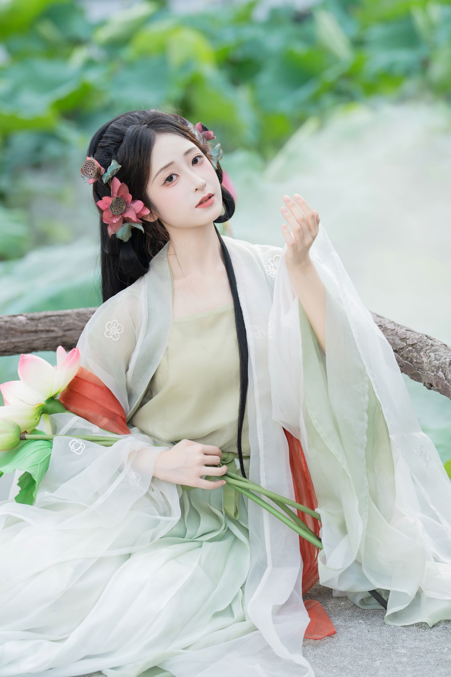 小何 – 《荷花如画》[20P] 插图5