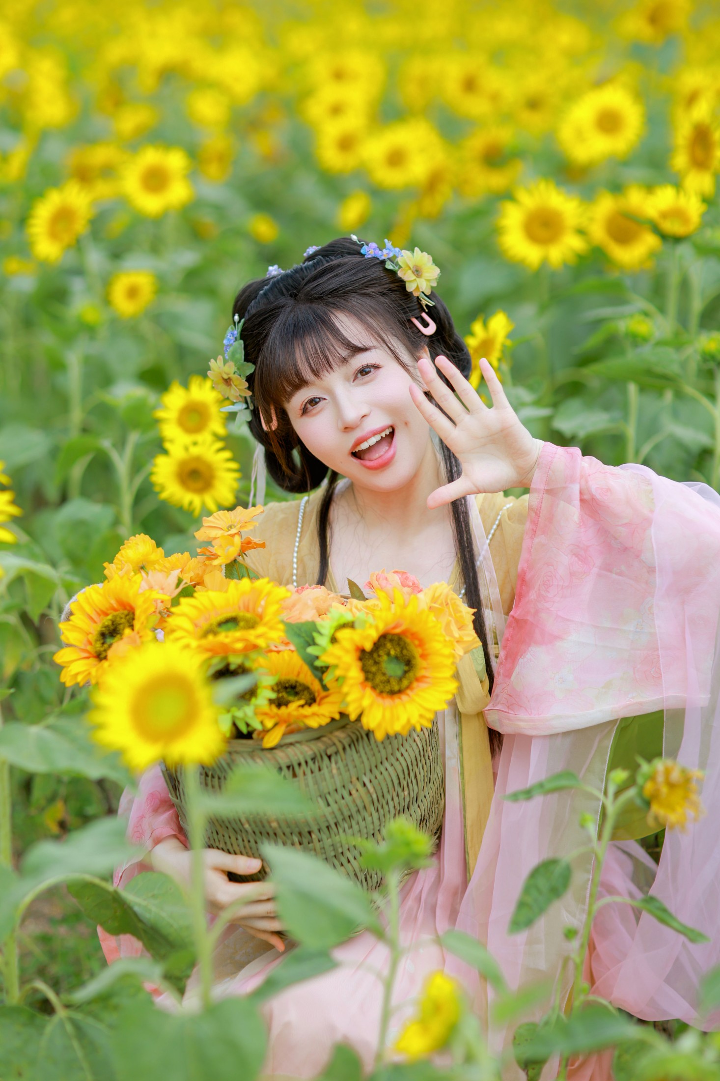 ID11009这片向日葵已经被本小姐承包了！ - 妍画集-妍画集