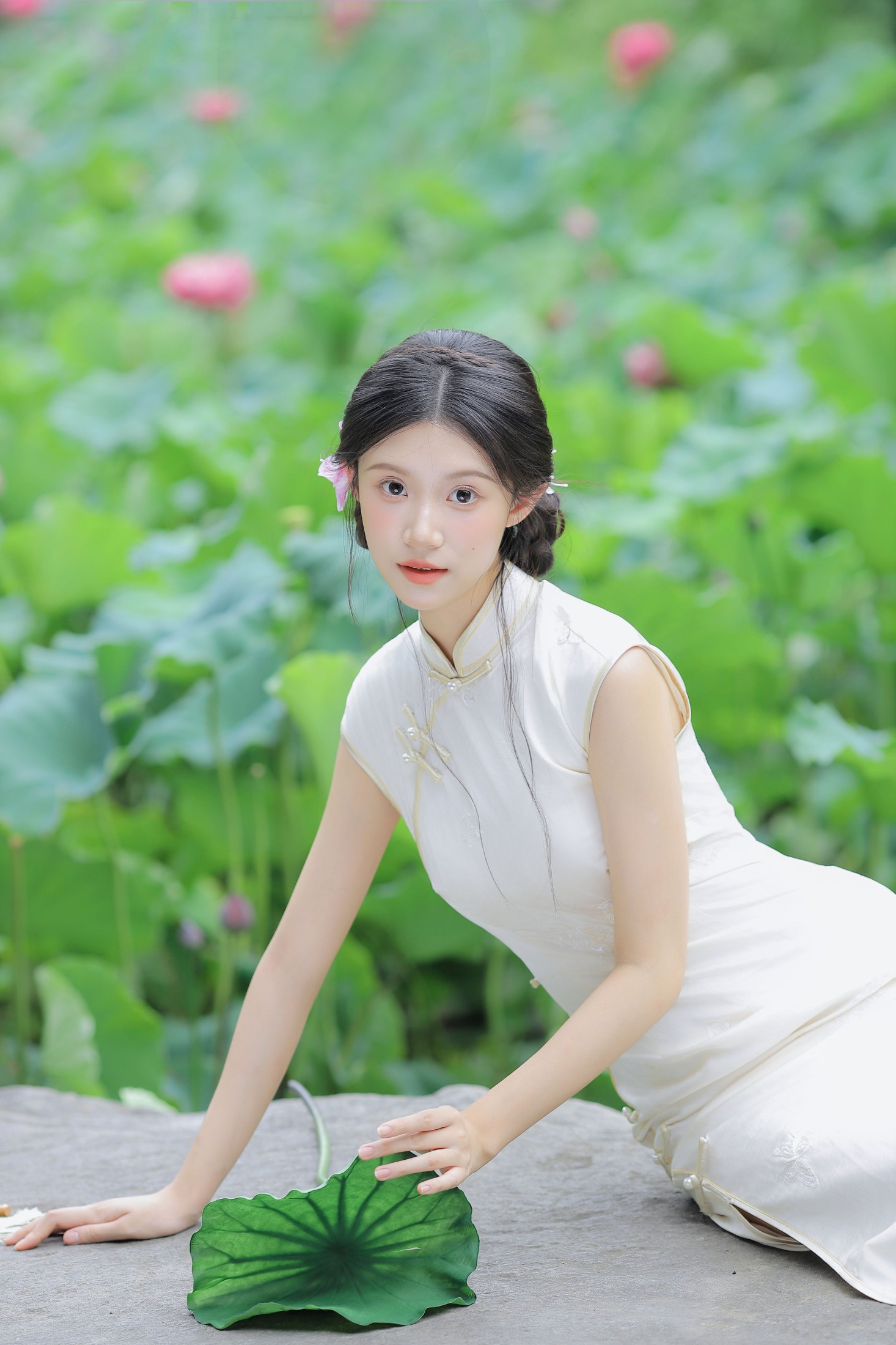 ID10981她似是一朵盈盈的芙蕖 - 妍画集-妍画集