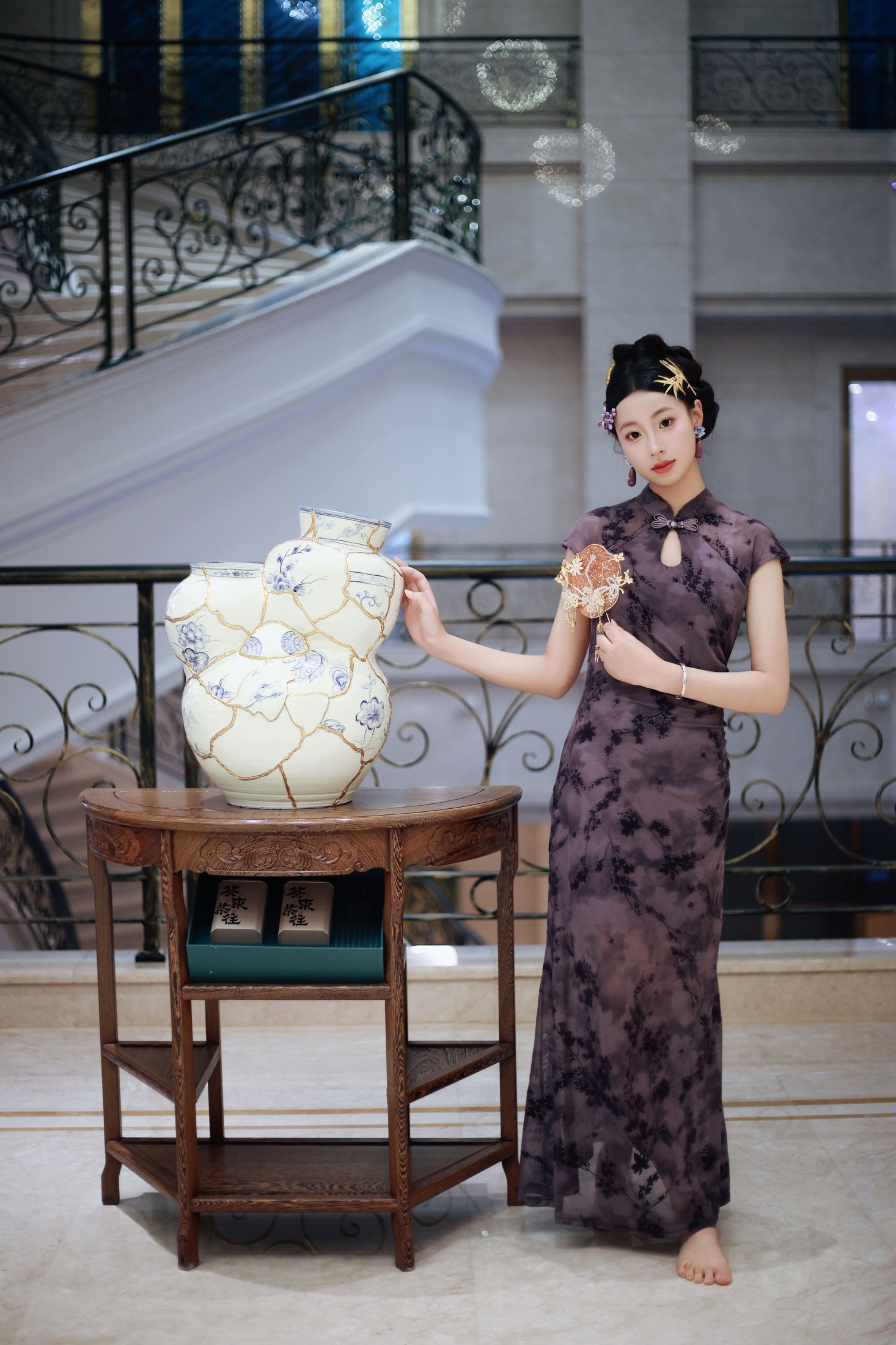 ID10992一抹紫色韵味 - 妍画集-妍画集