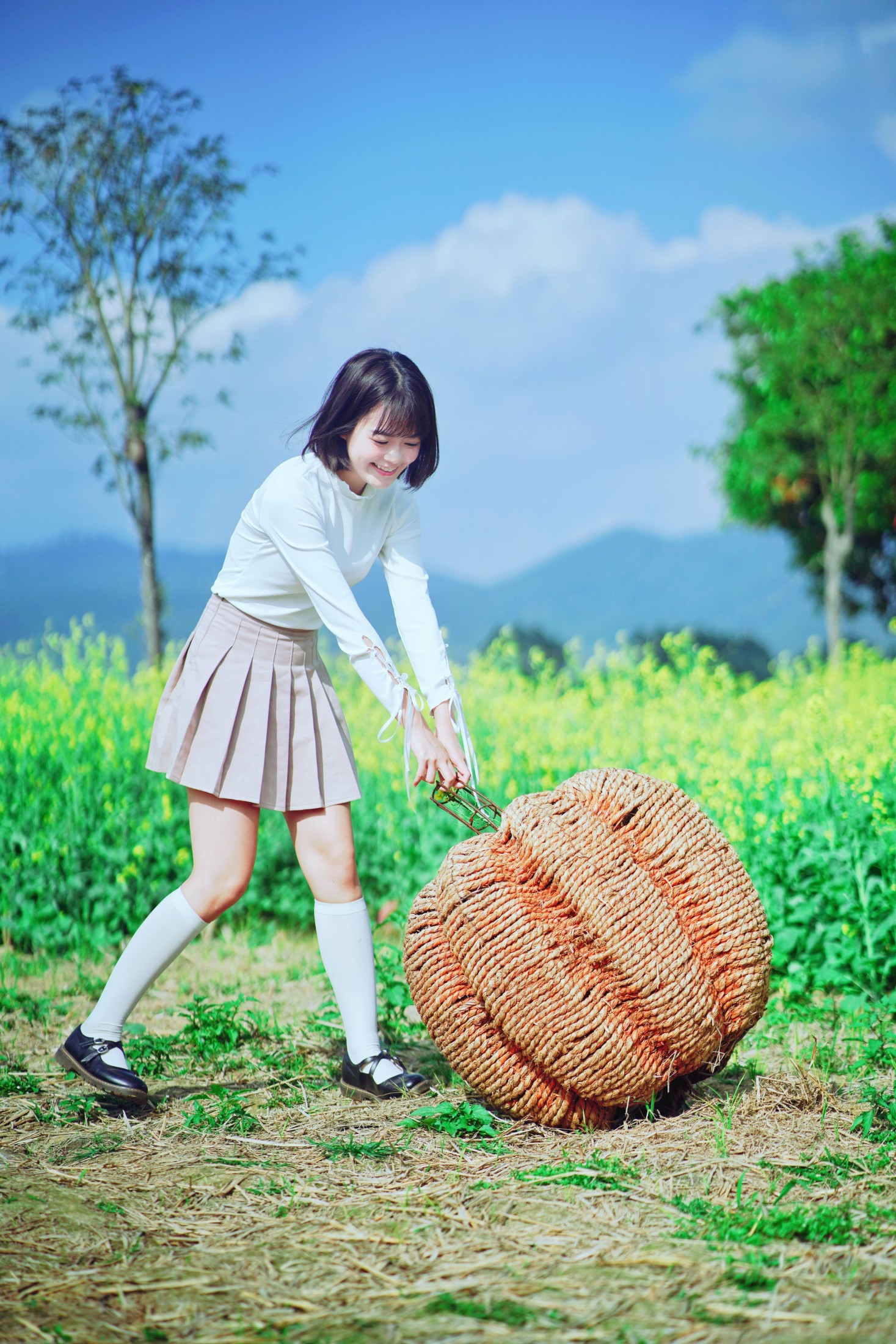 晓颖葵子 – 《春日花田元气少女》[21P] 插图3
