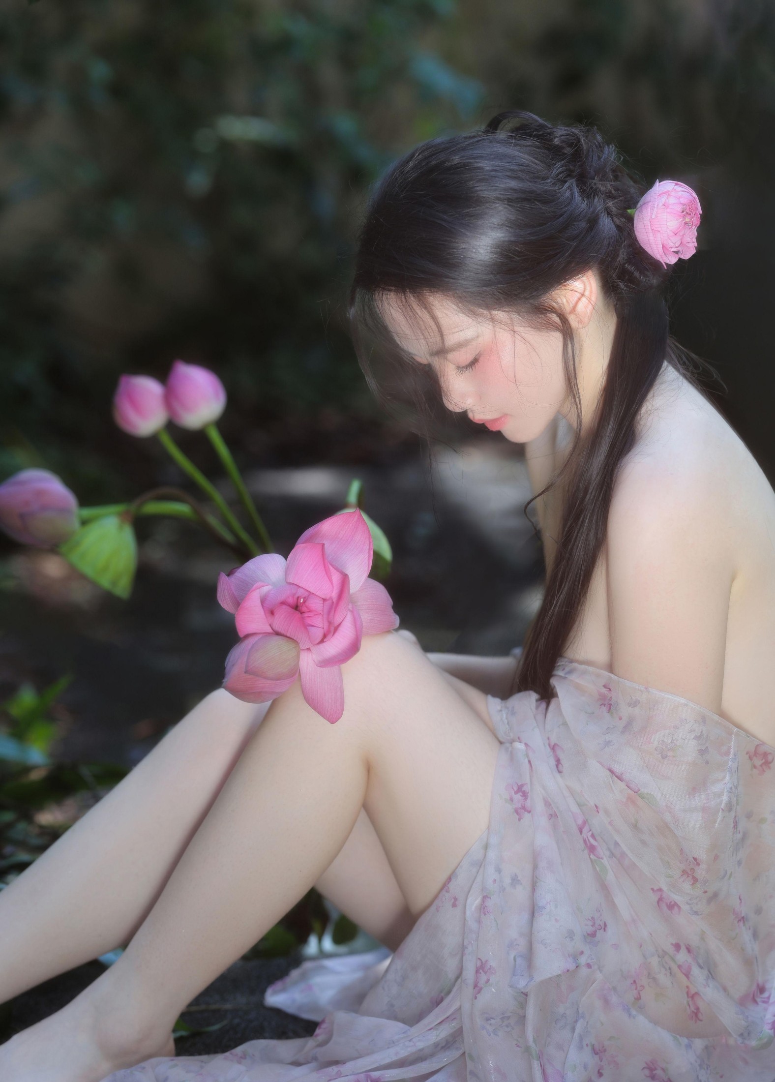 ID11050夏莲 - 妍画集-妍画集