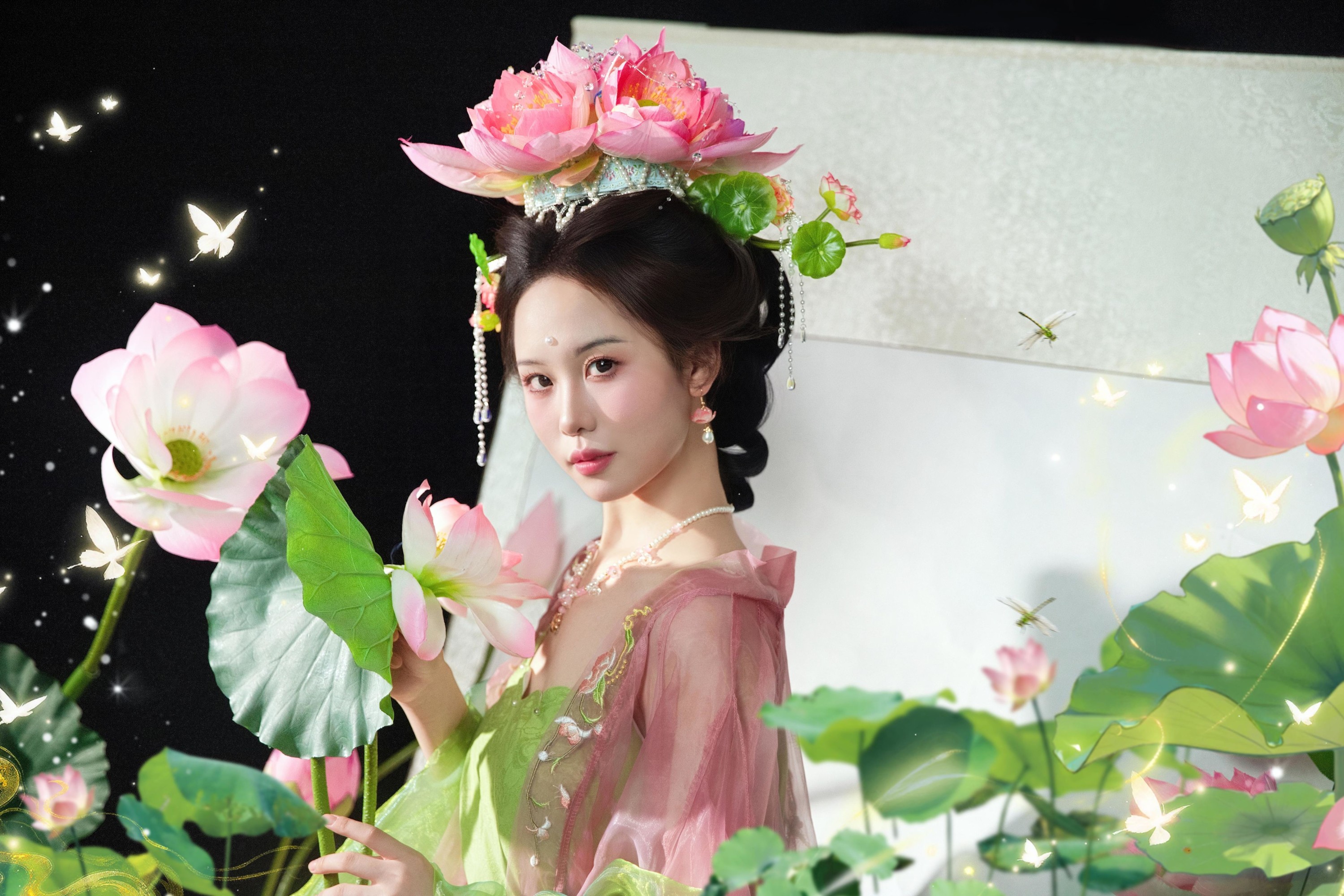 ID11180画中仙之荷花仙子 - 妍画集-妍画集