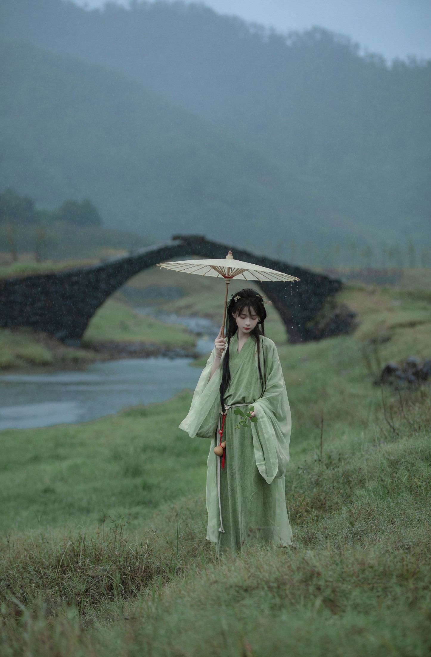 ID11183悠悠远山暮 ，独向白云归。 - 妍画集-妍画集