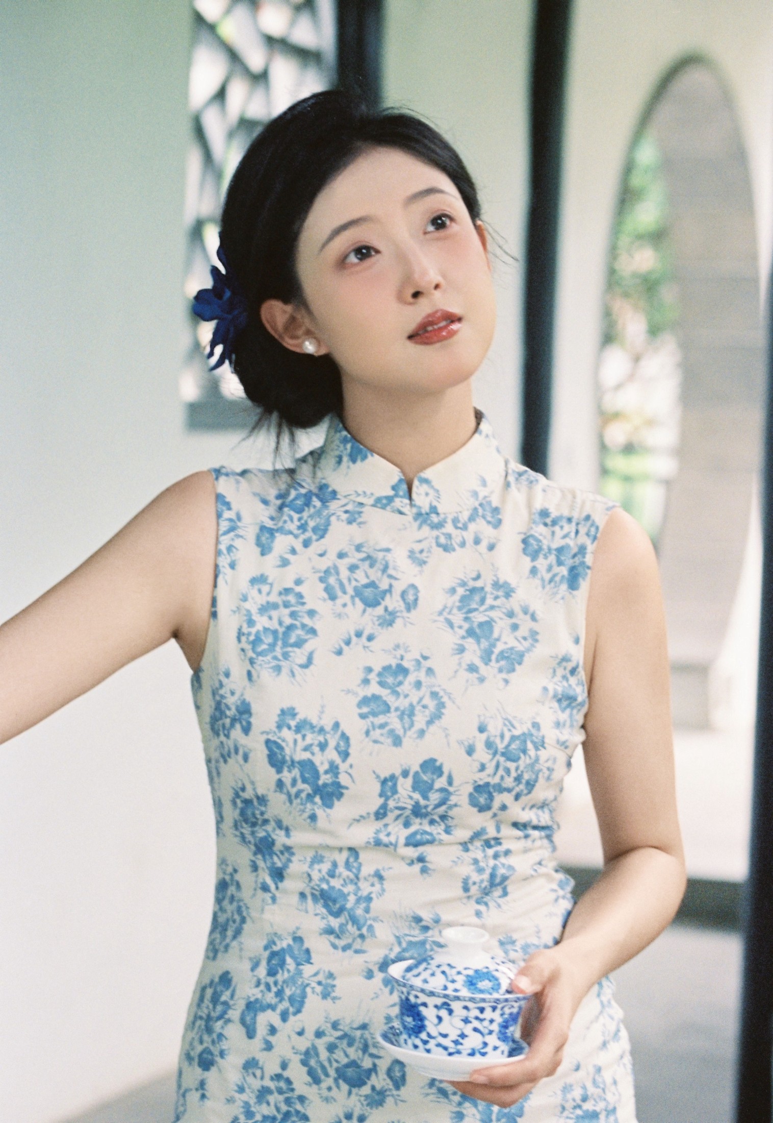 ID11209如传世的青花瓷 - 妍画集-妍画集