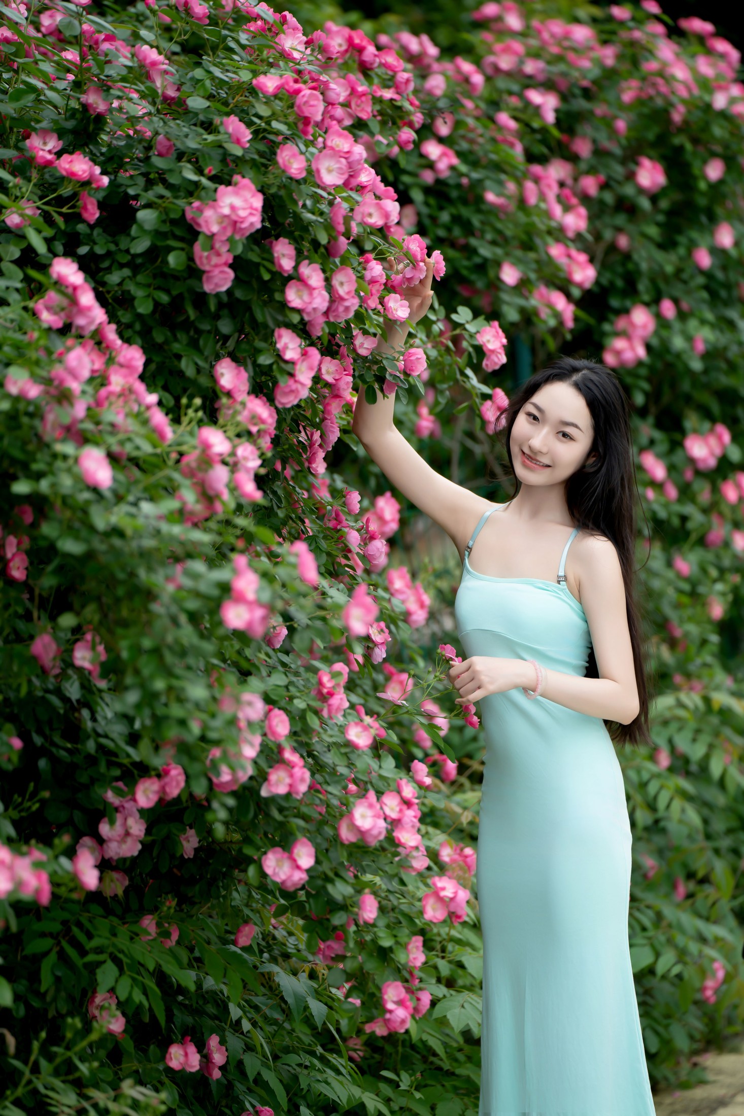 玥玥hsbjsvnsms – 《蔷薇花女神》[14P] 插图5