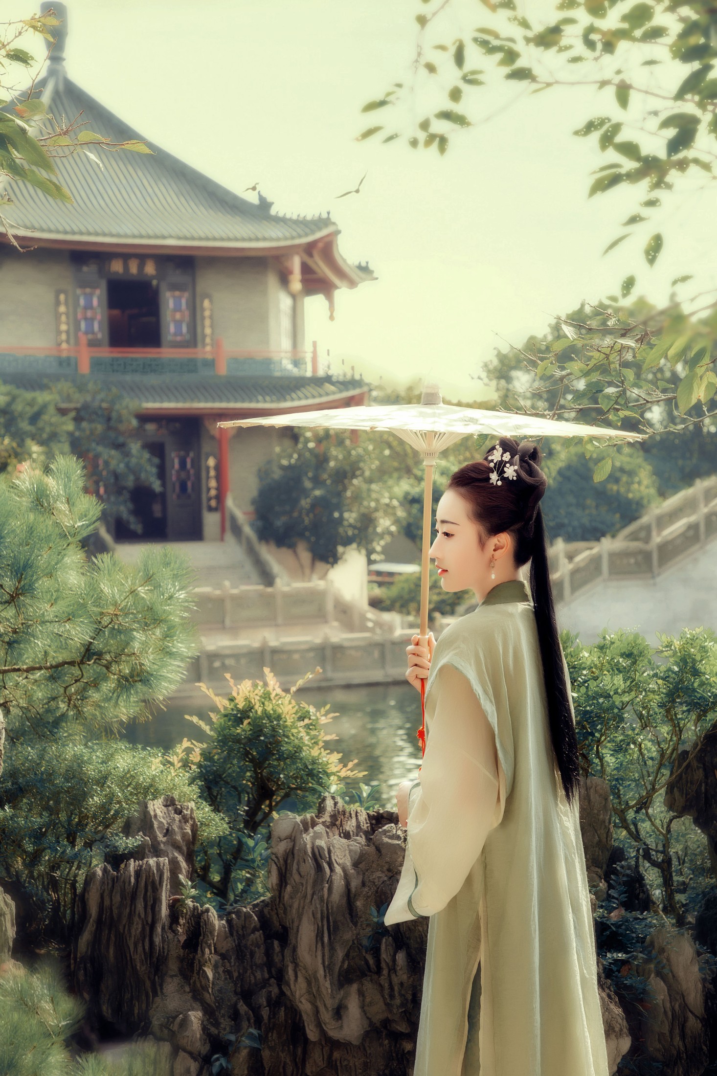 ID10922天青色灯烟雨 - 妍画集-妍画集