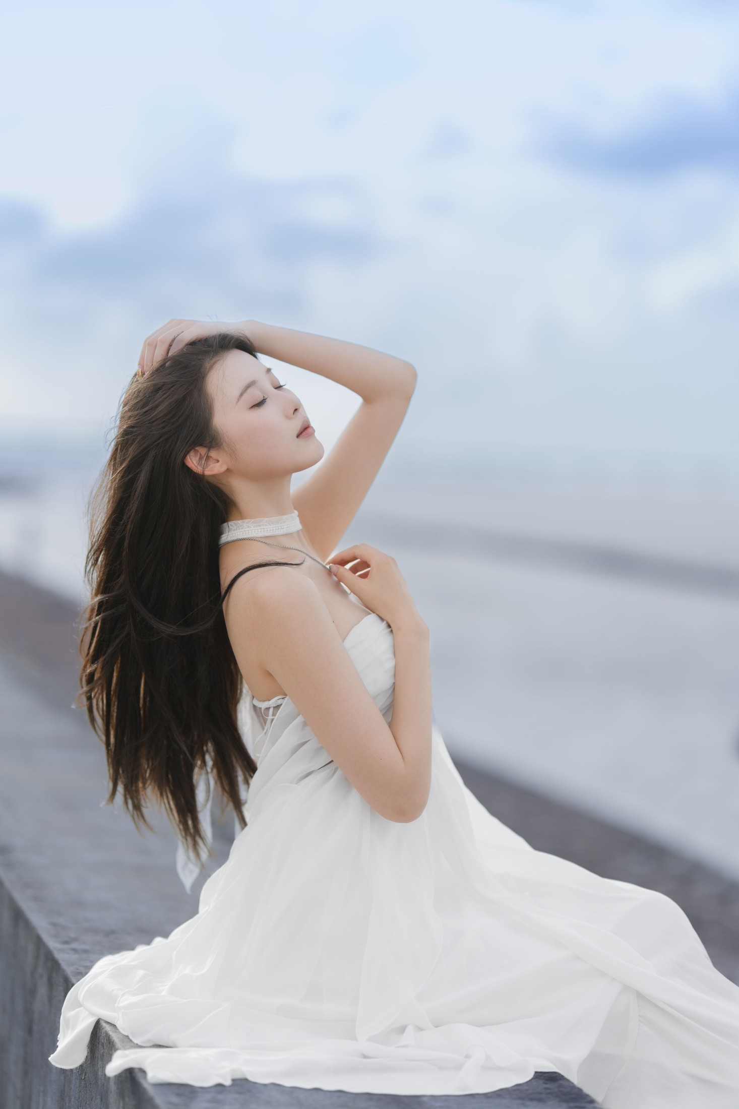 ID11315海边的遐想 - 妍画集-妍画集