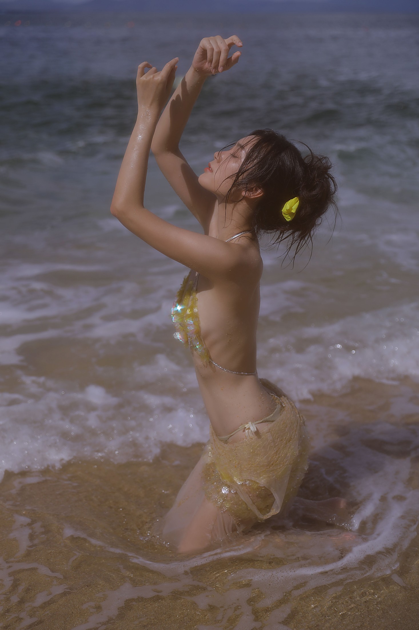 ID11276她从海中走来 - 妍画集-妍画集