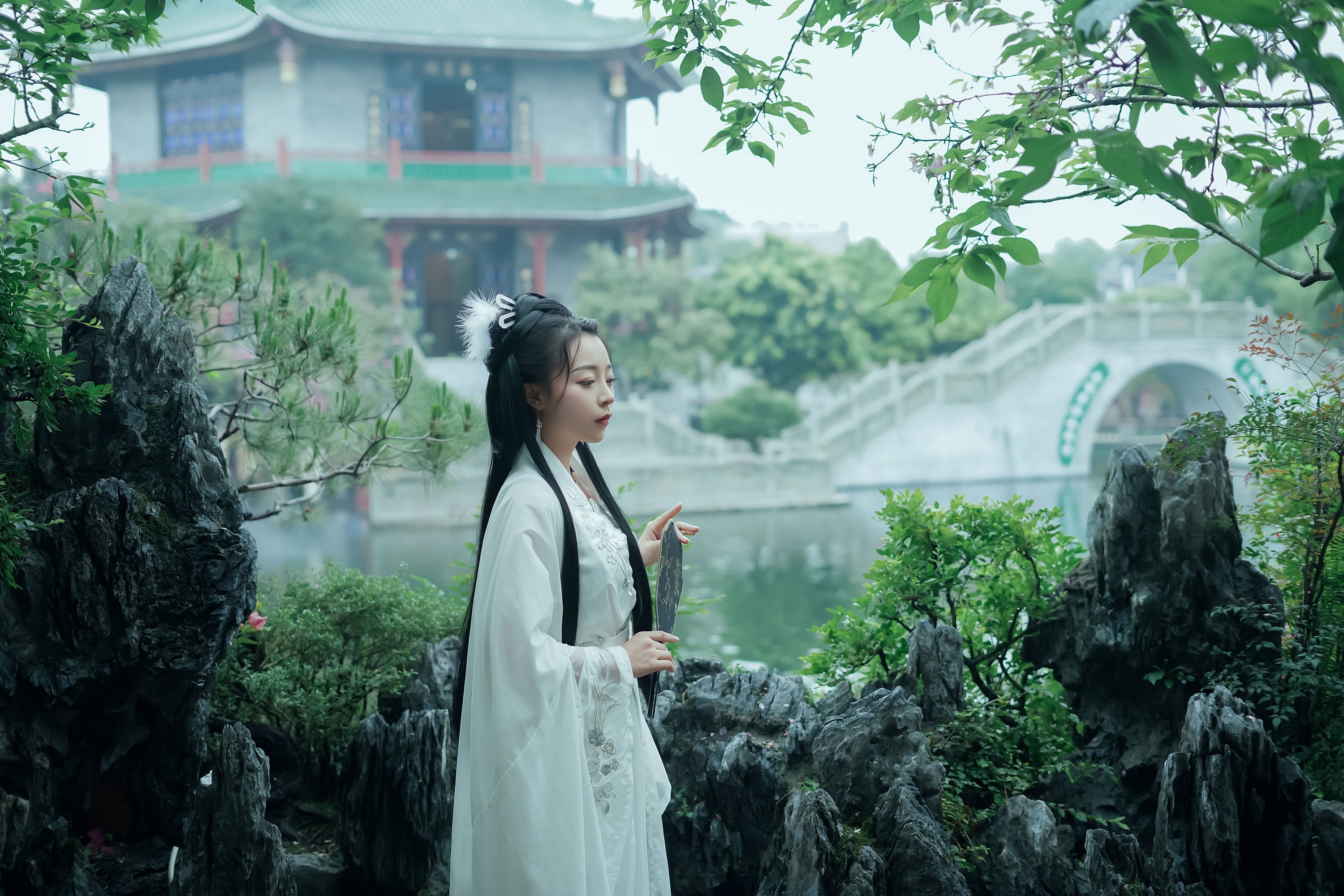 ID11144雨中美人 - 妍画集-妍画集