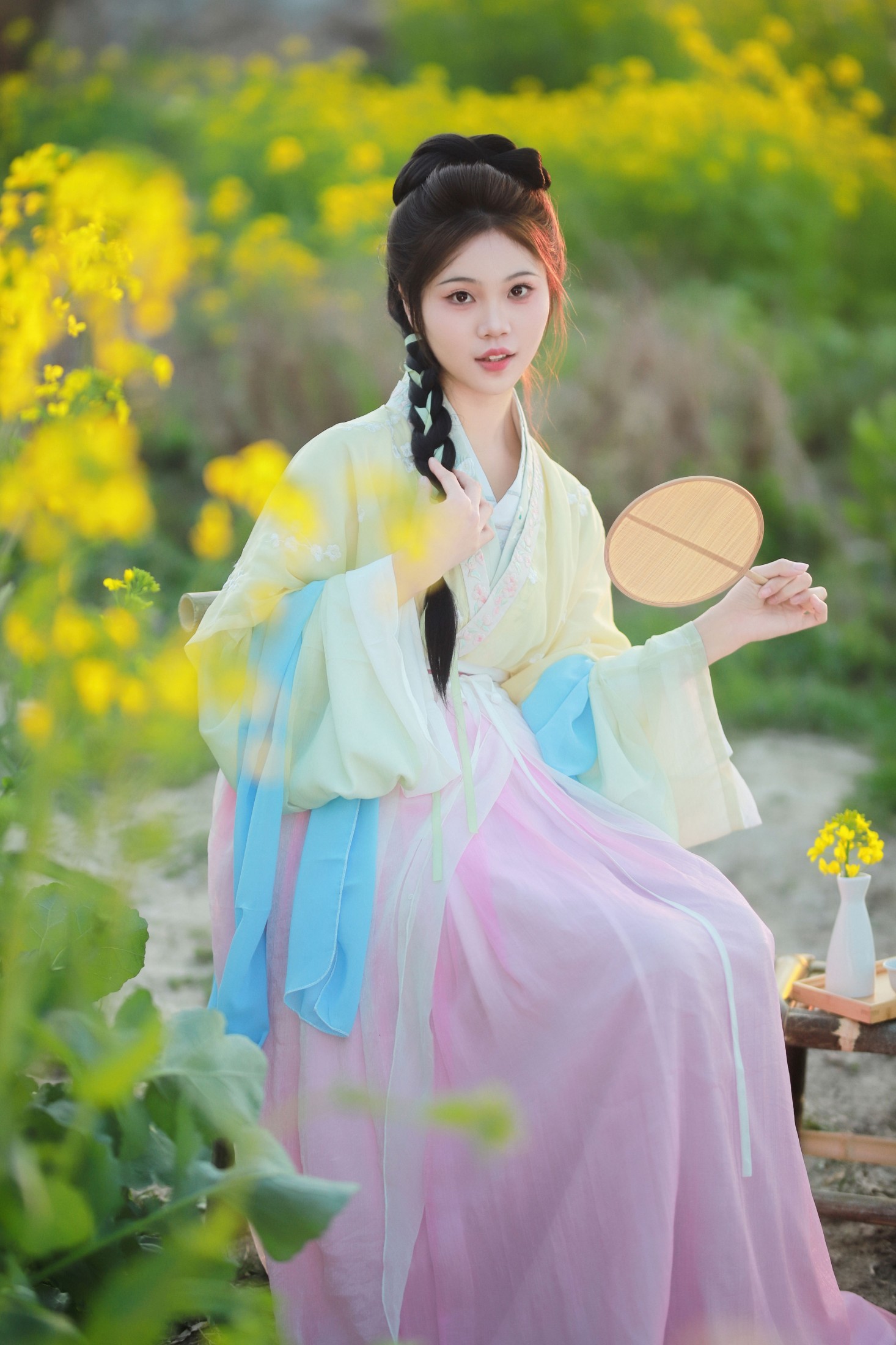 今天要去化妆玲 – 《油菜花与少女》[13P] 插图4