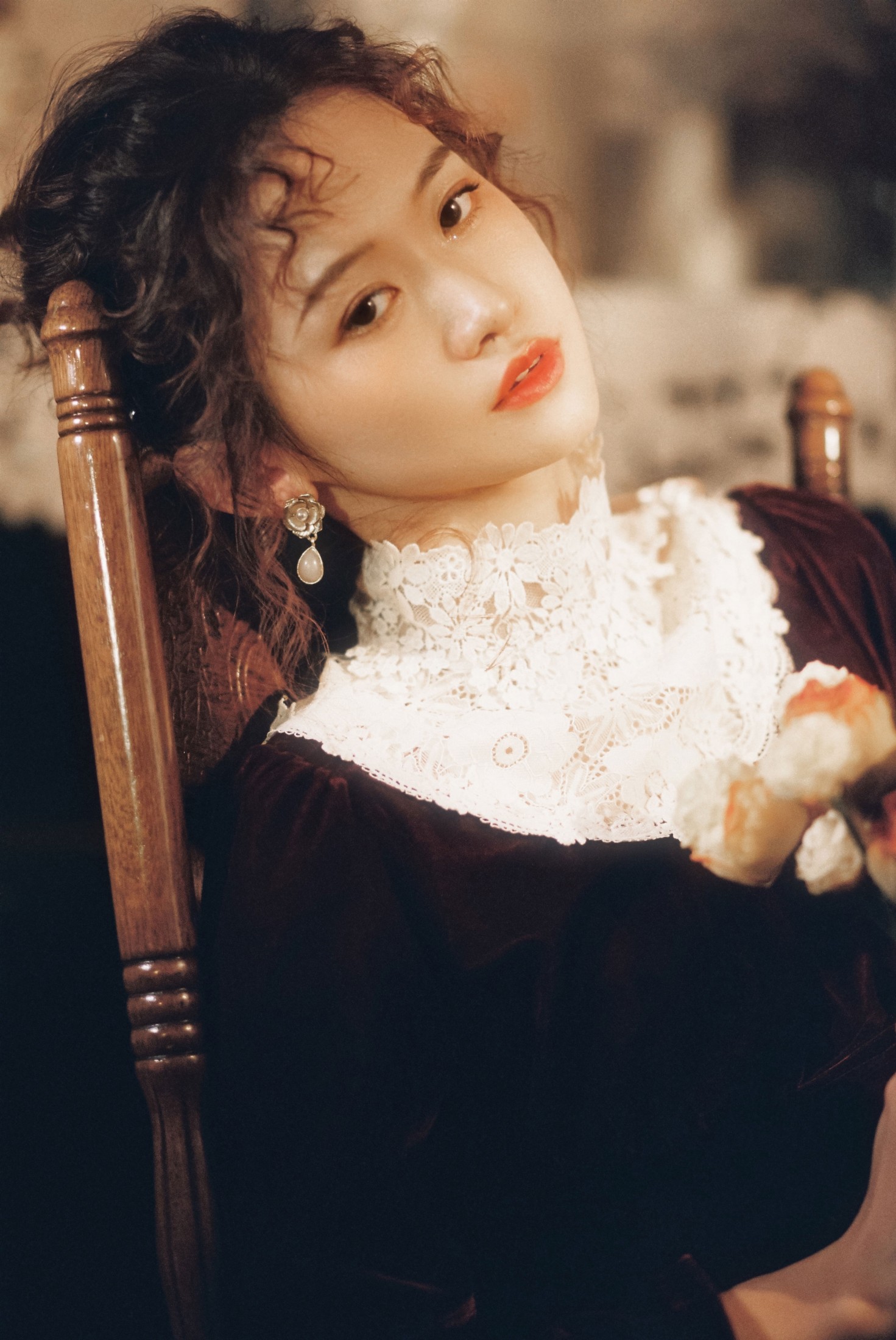 ID11633胶片下的油画少女 - 妍画集-妍画集