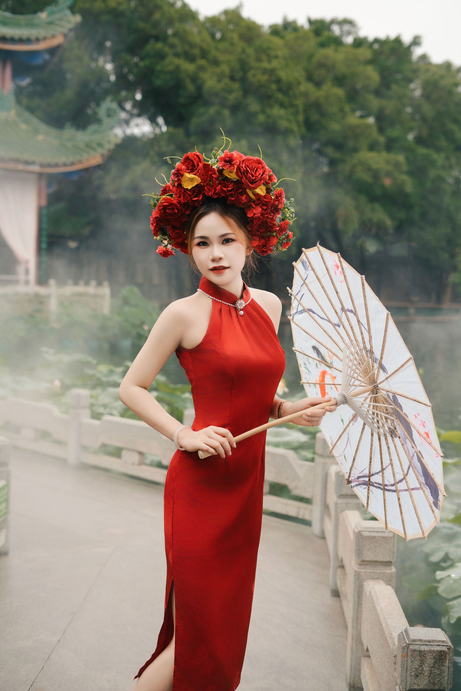 ID11668簪花少女 - 妍画集-妍画集