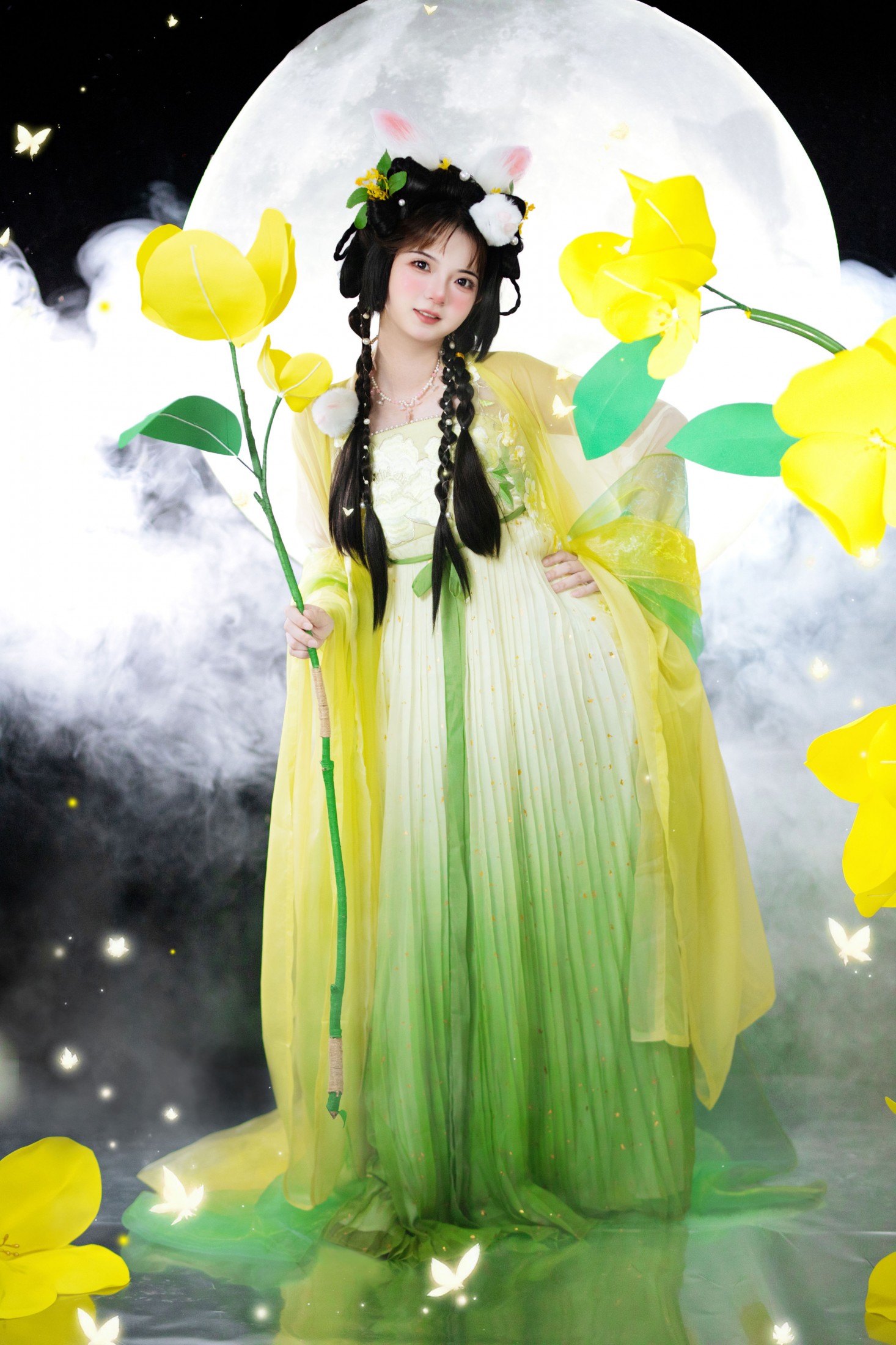ID11696玉兔仙 - 妍画集-妍画集