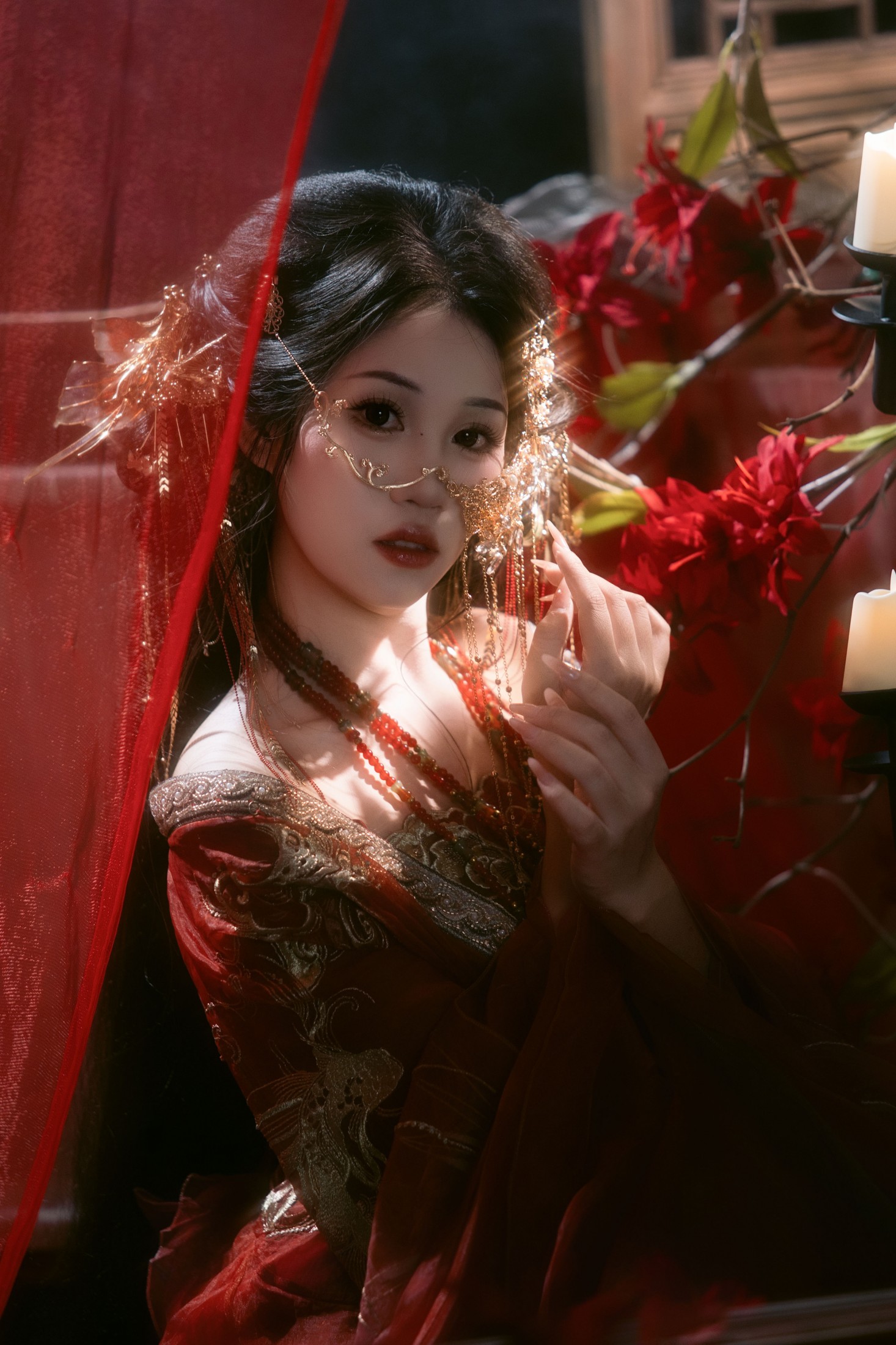 ID11757红色锦鲤 - 妍画集-妍画集