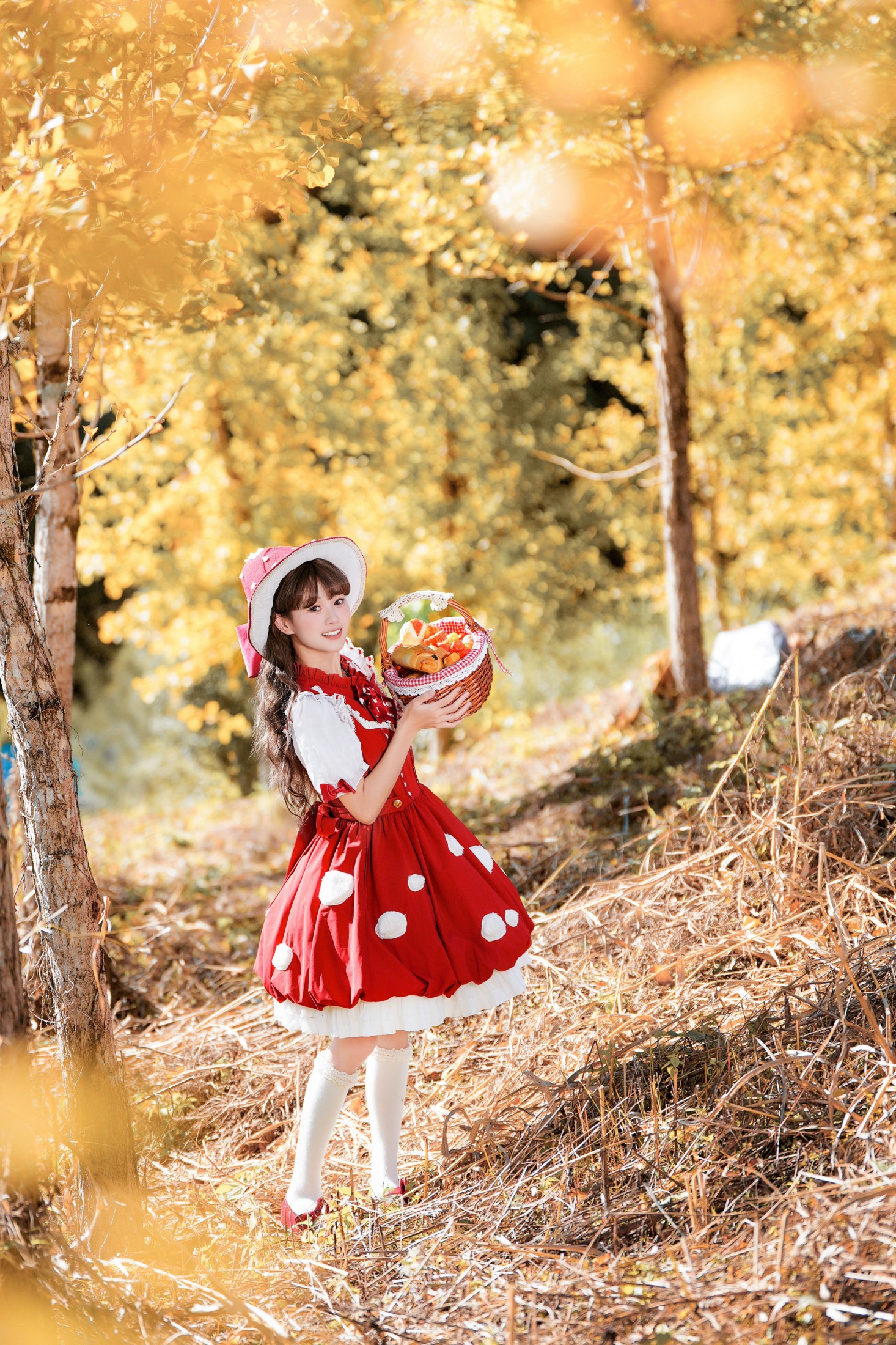 ID11367银杏小清新拍照 - 妍画集-妍画集
