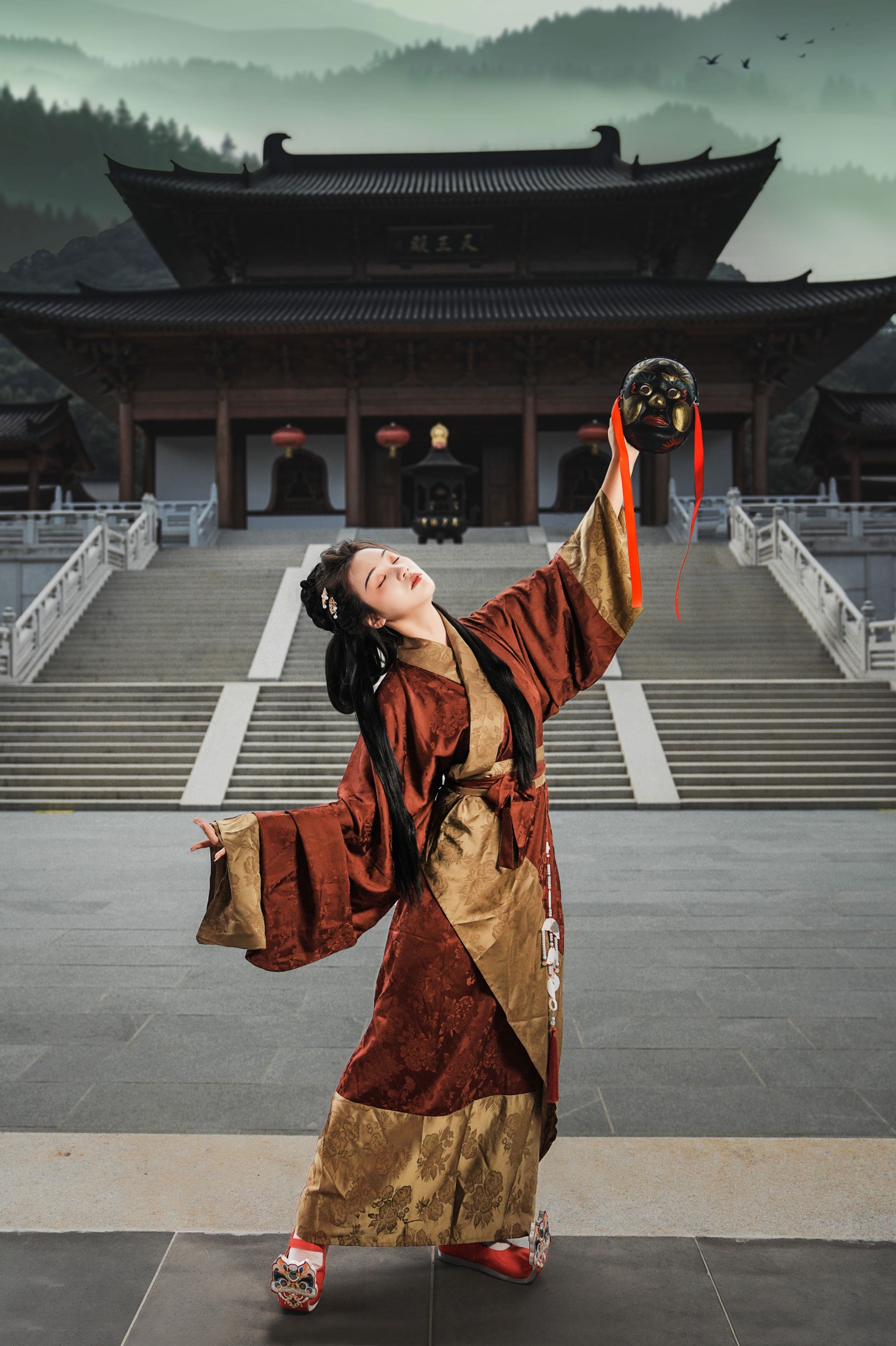 ID11373战国袍人像拍摄 - 妍画集-妍画集