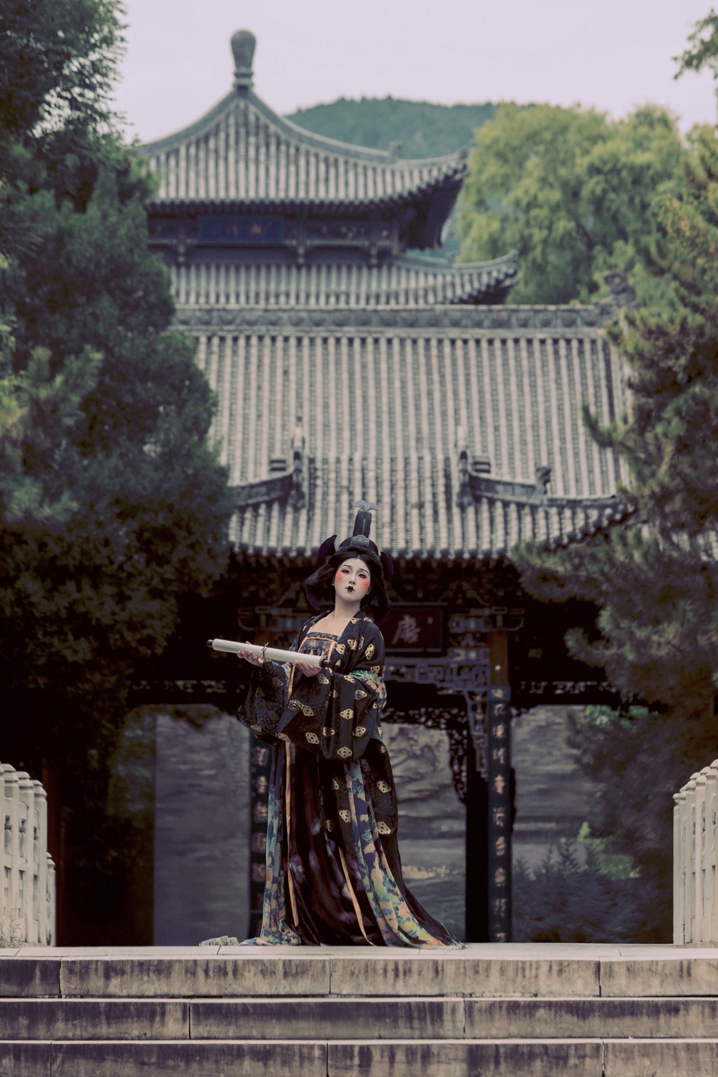 ID12107晚唐·太和险妆 - 妍画集-妍画集