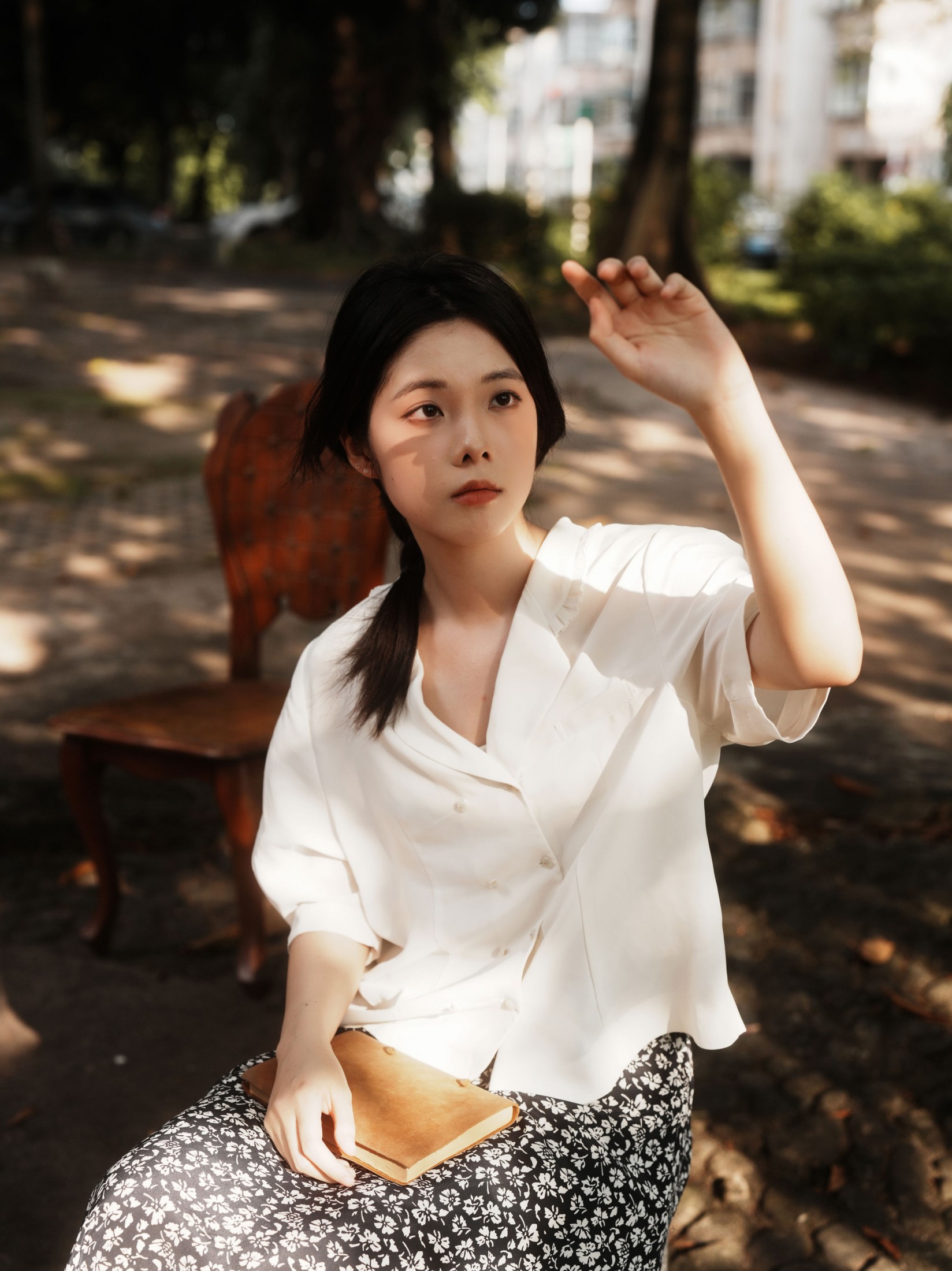 ID12138牛皮日记里的花香 - 妍画集-妍画集